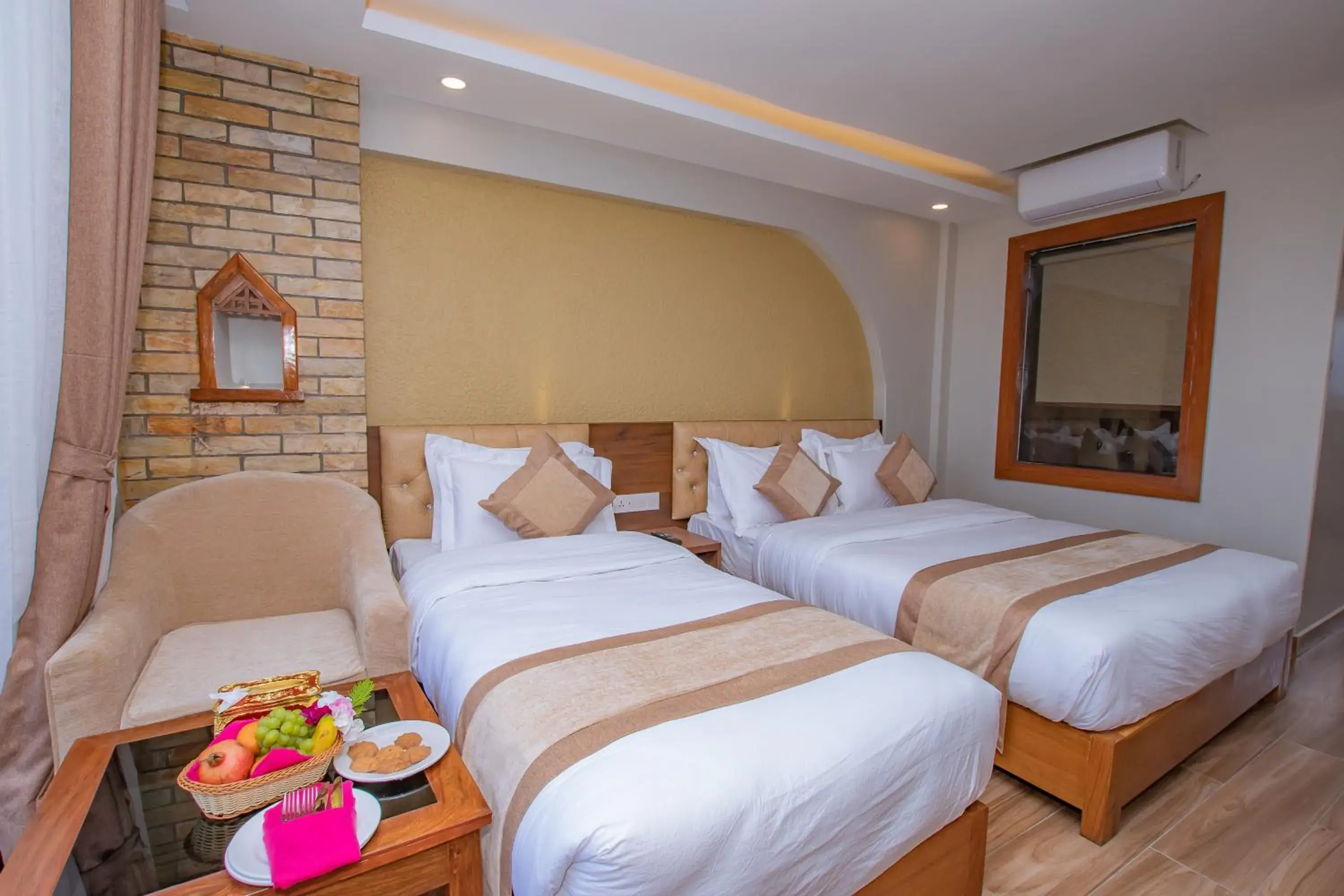 Deluxe Family Room - single occupancy in Hotel Pokhara Village & SPA Deluxe Family Room - single occupancy in Hotel Pokhara Village & SPA