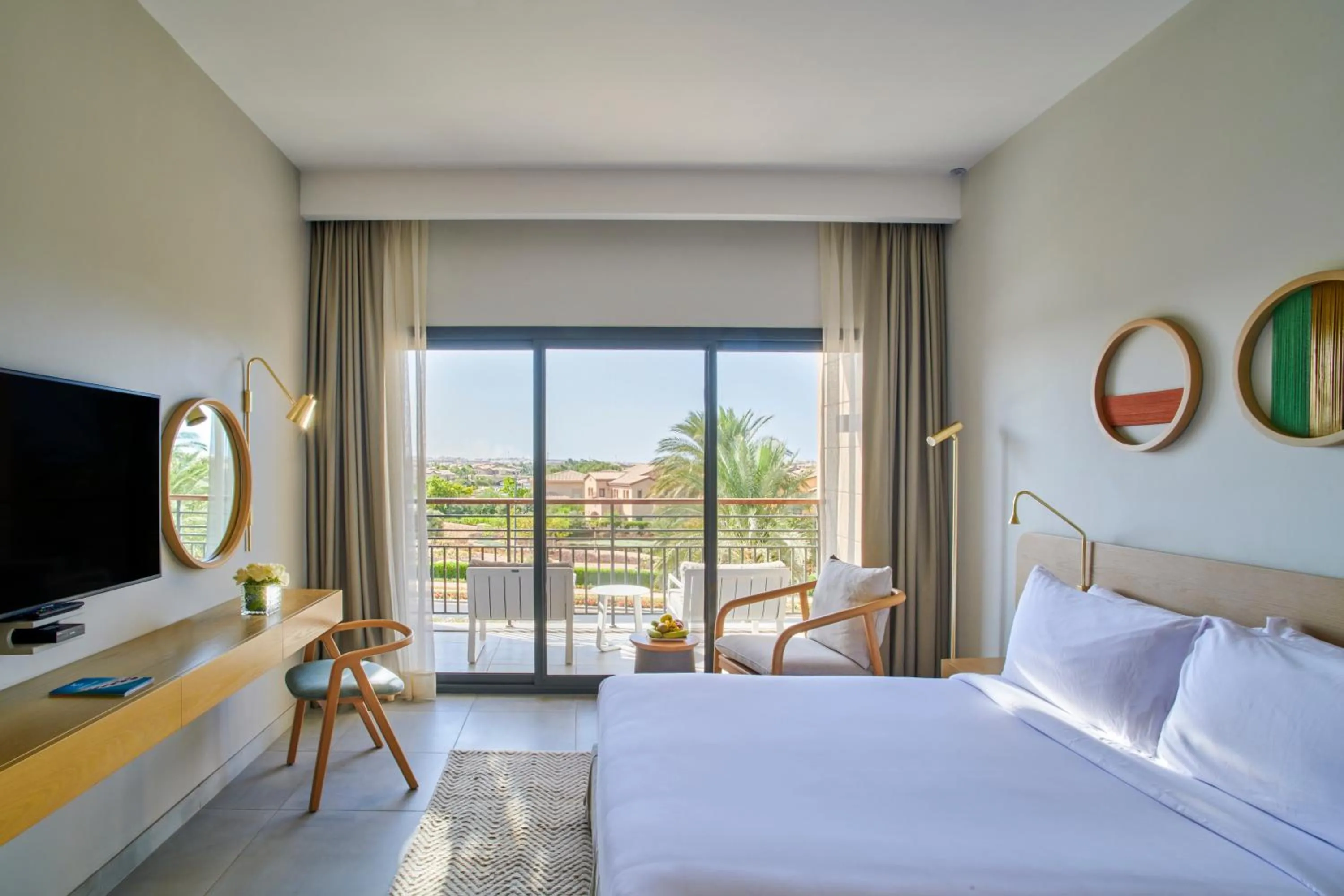 Bedroom, Bed in Marassi Boutique Hotel-Marina 1