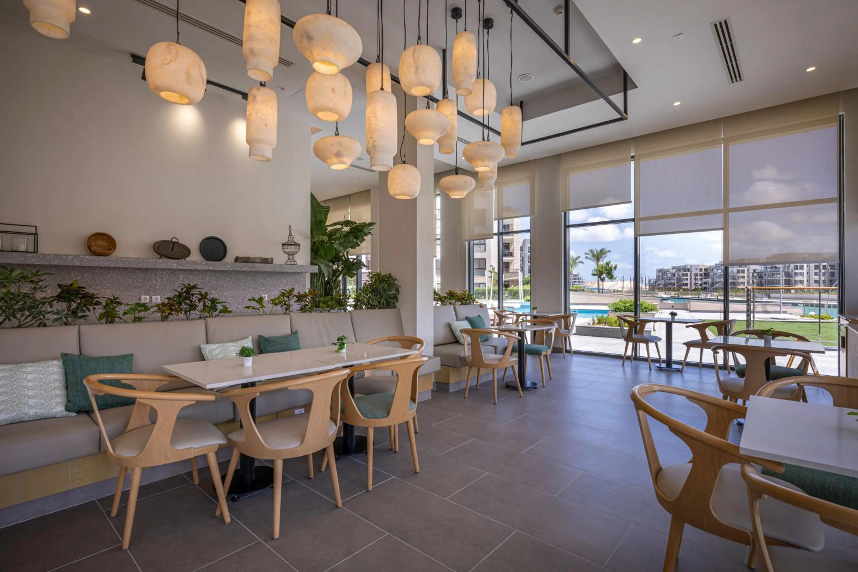 Restaurant/places to eat in Marassi Boutique Hotel-Marina 1
