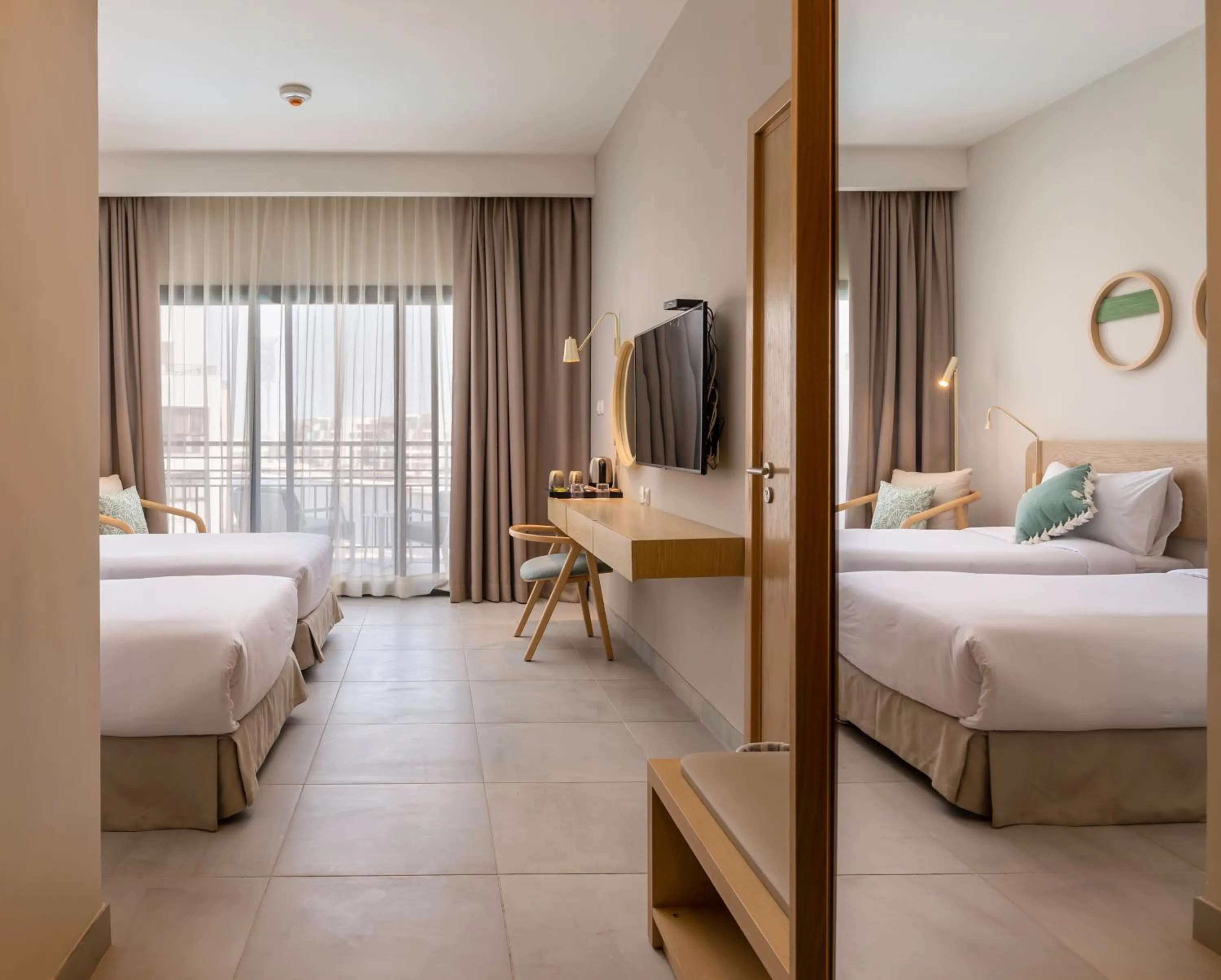 Bedroom, Bed in Marassi Boutique Hotel-Marina 1