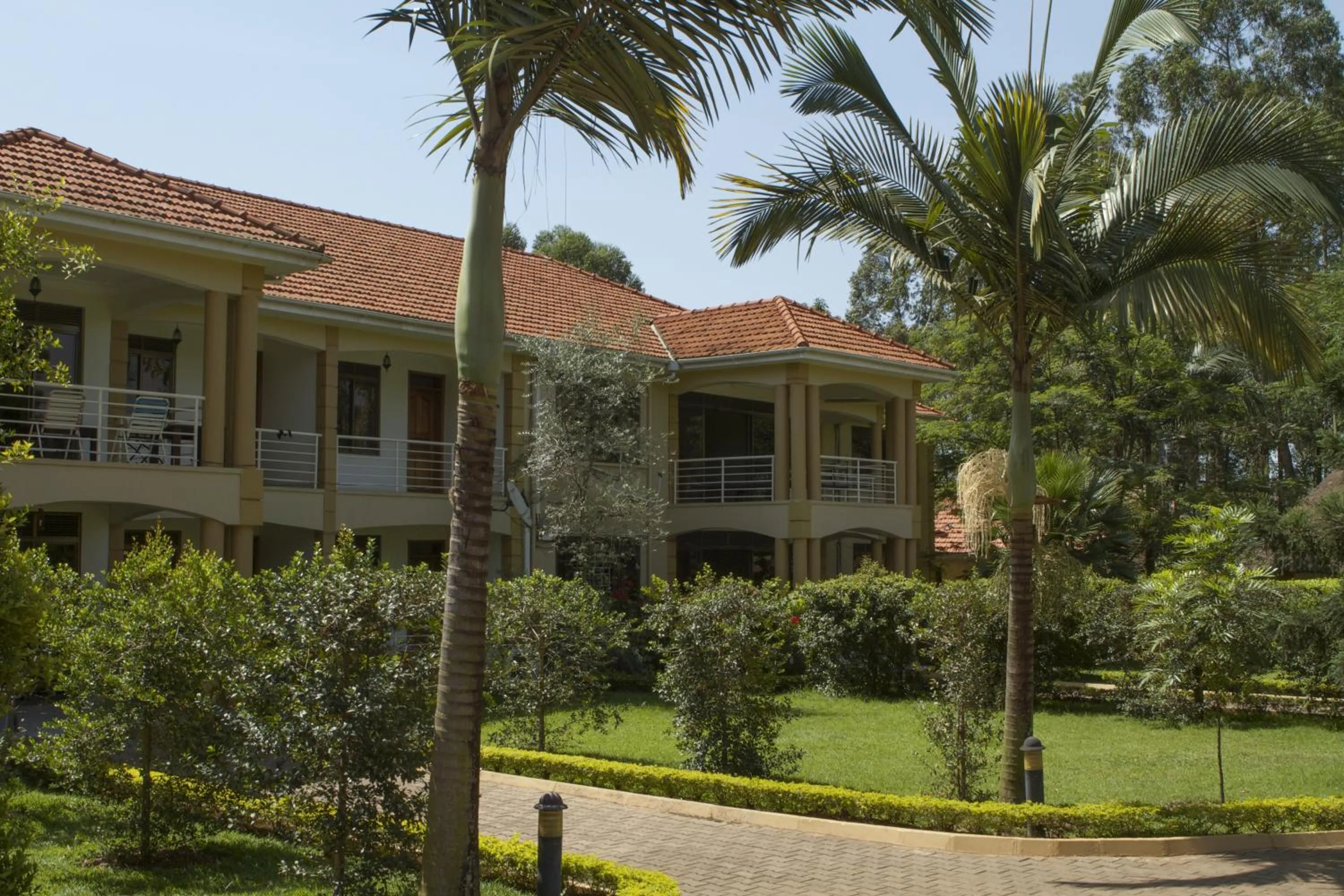 Garden in Olive Gardens Hotel Kampala