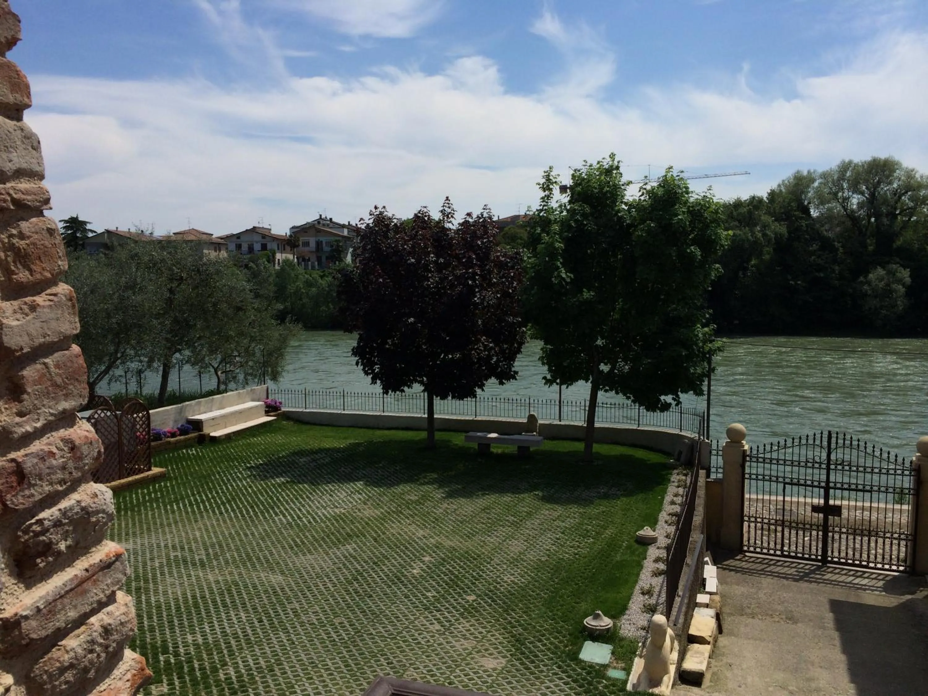 Garden view in B&B Al Fondaco