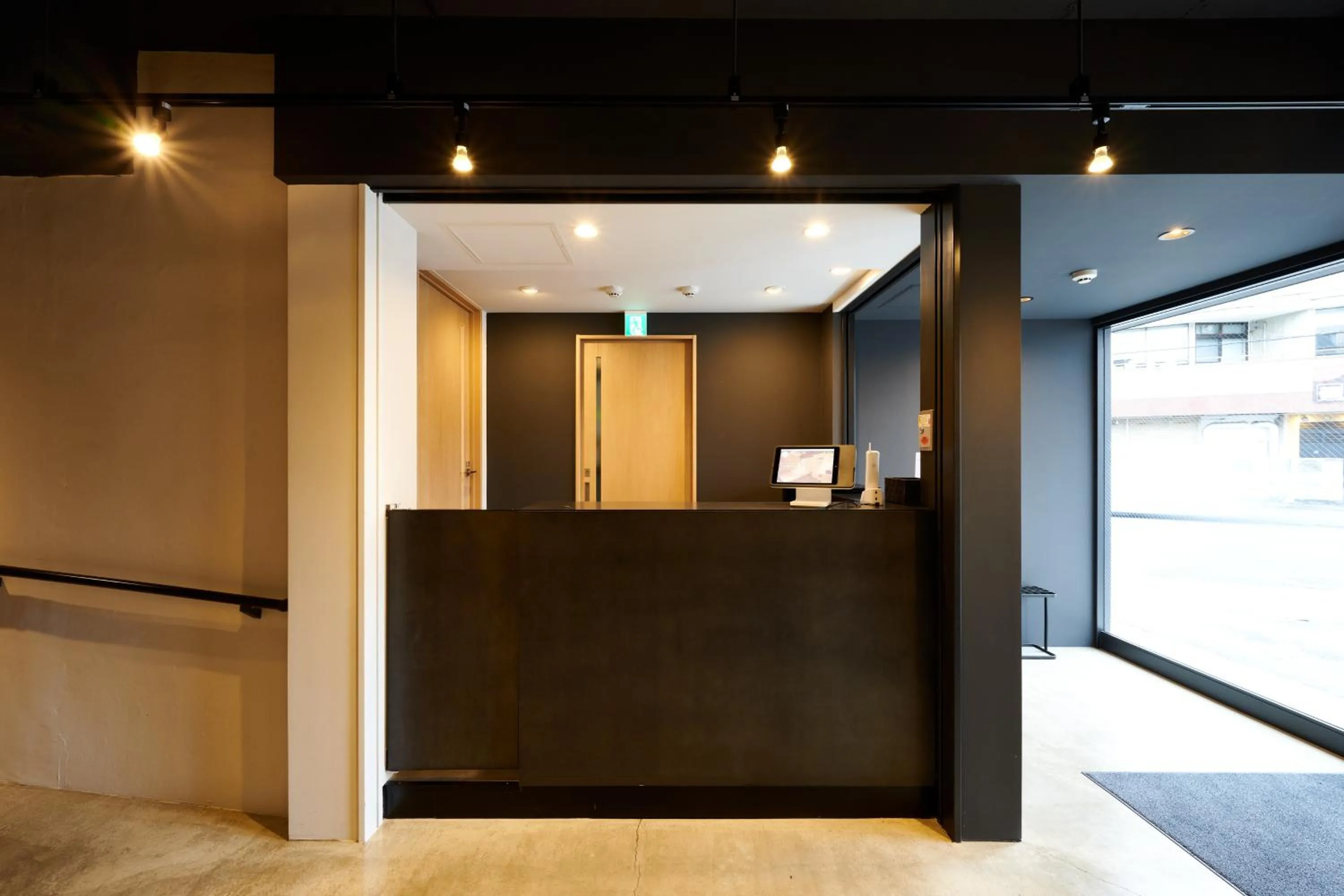 Lobby or reception in CAPSULE HOTEL CONTINUE NijojoKita