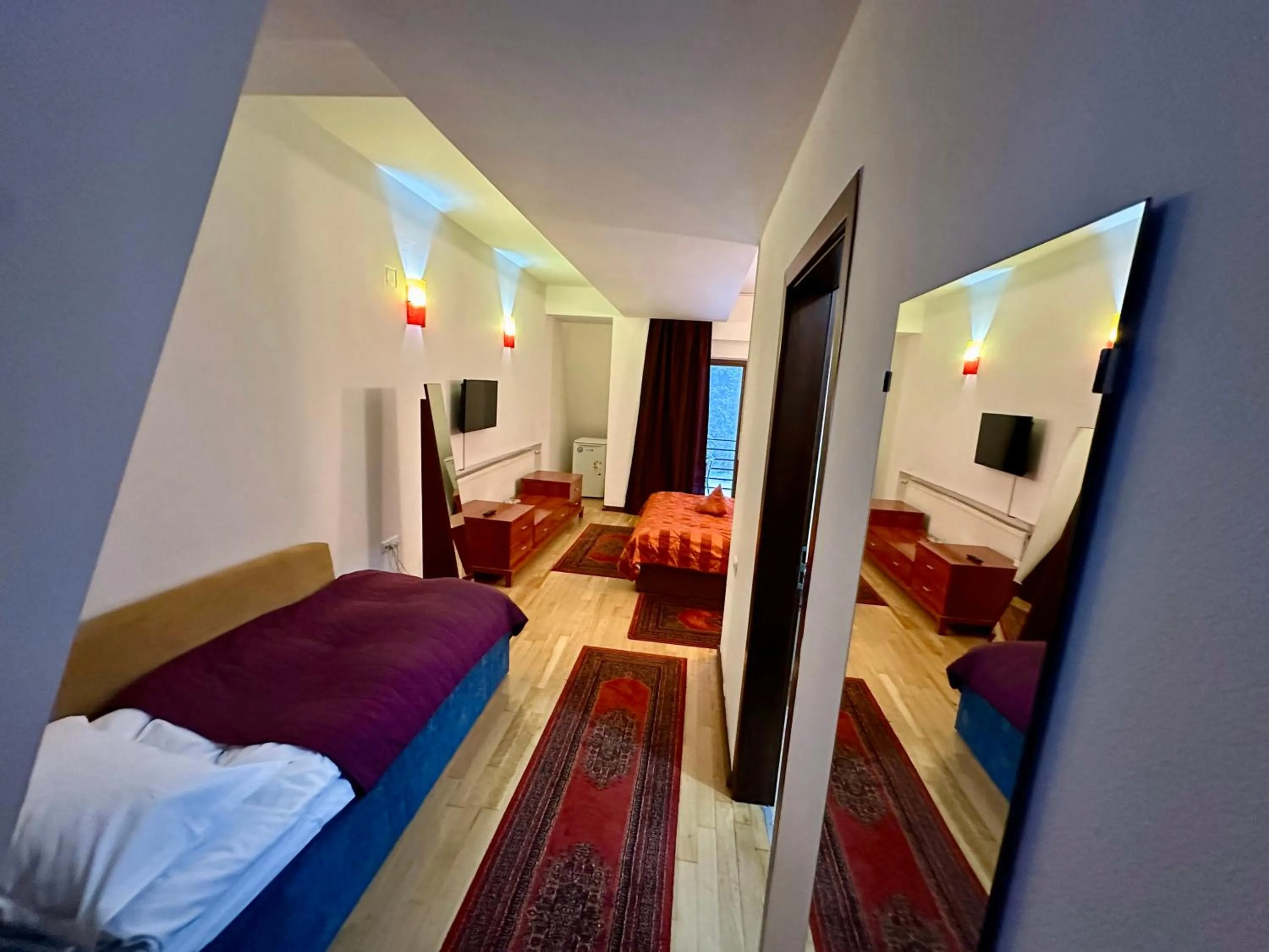 Bed in Pensiunea Rasnoava