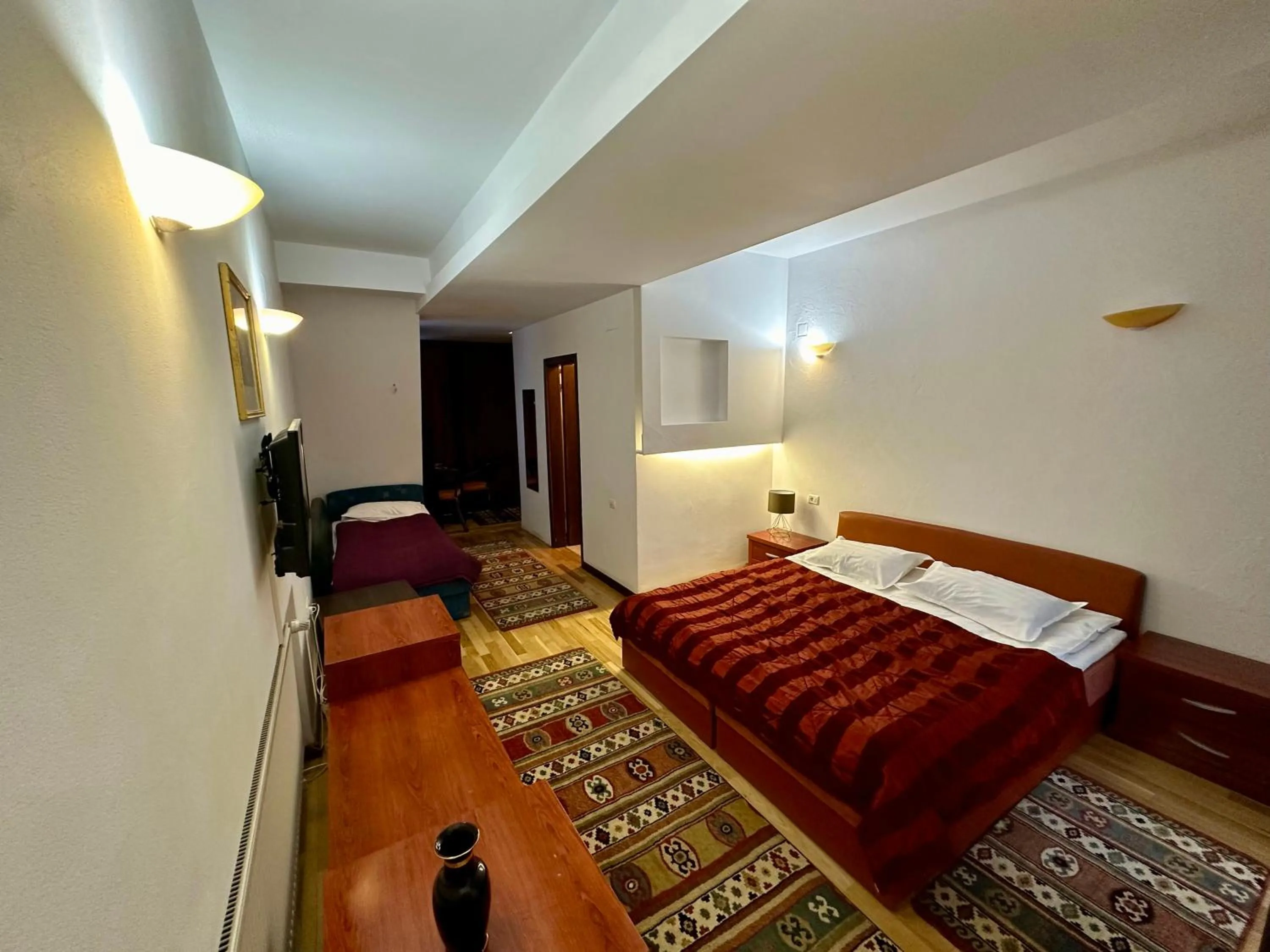 Bed in Pensiunea Rasnoava