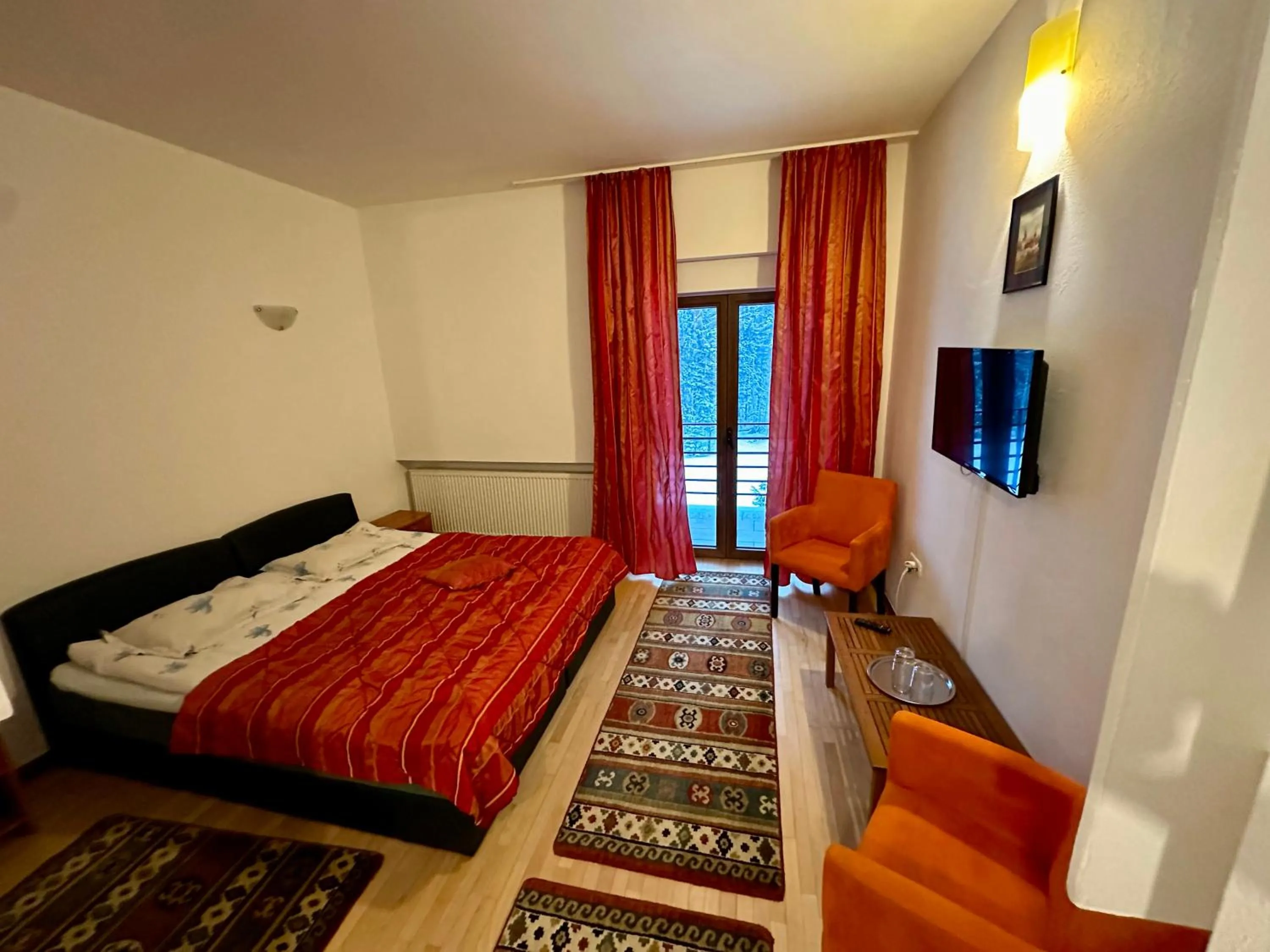 Bed in Pensiunea Rasnoava