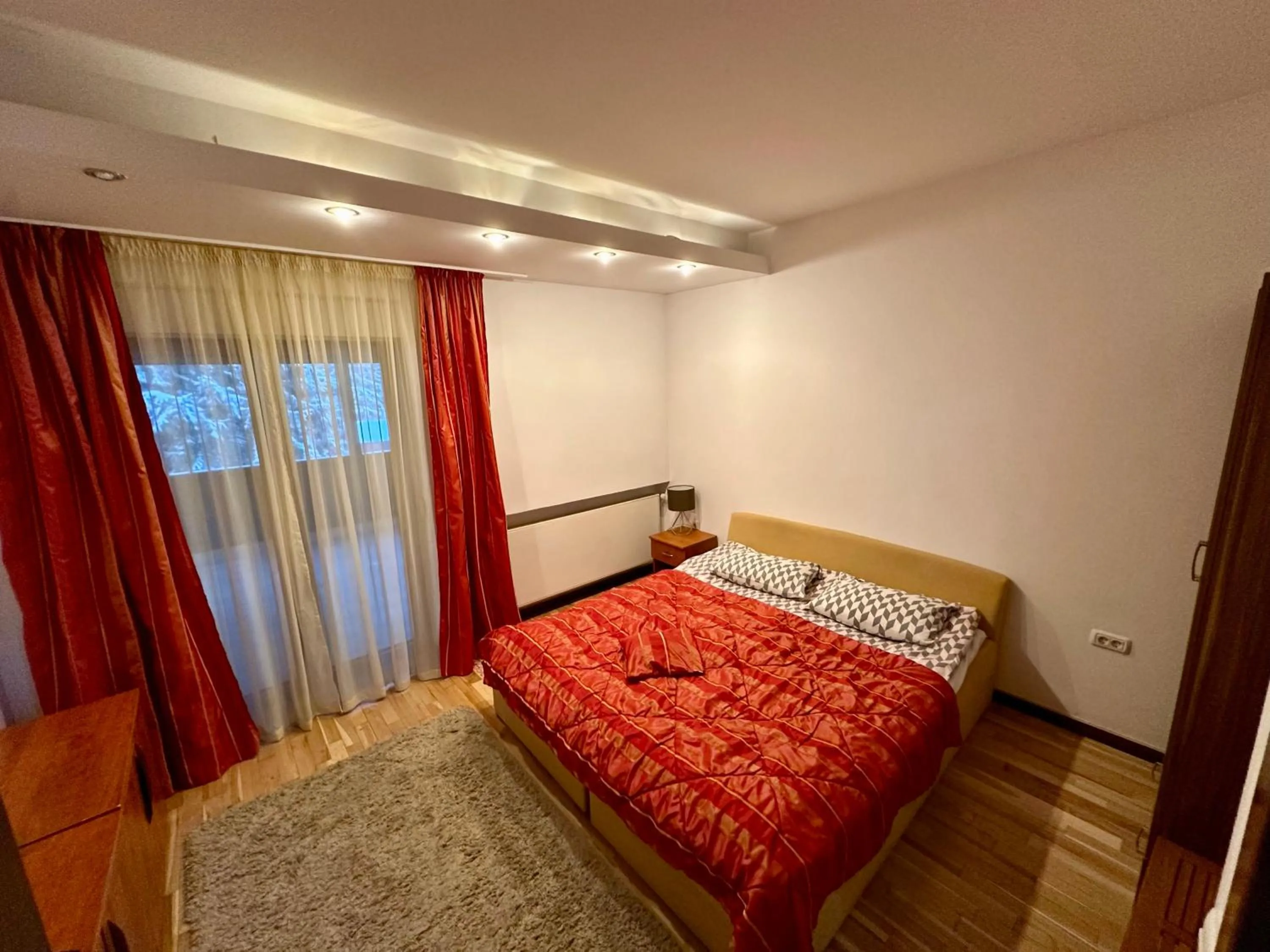 Bed in Pensiunea Rasnoava