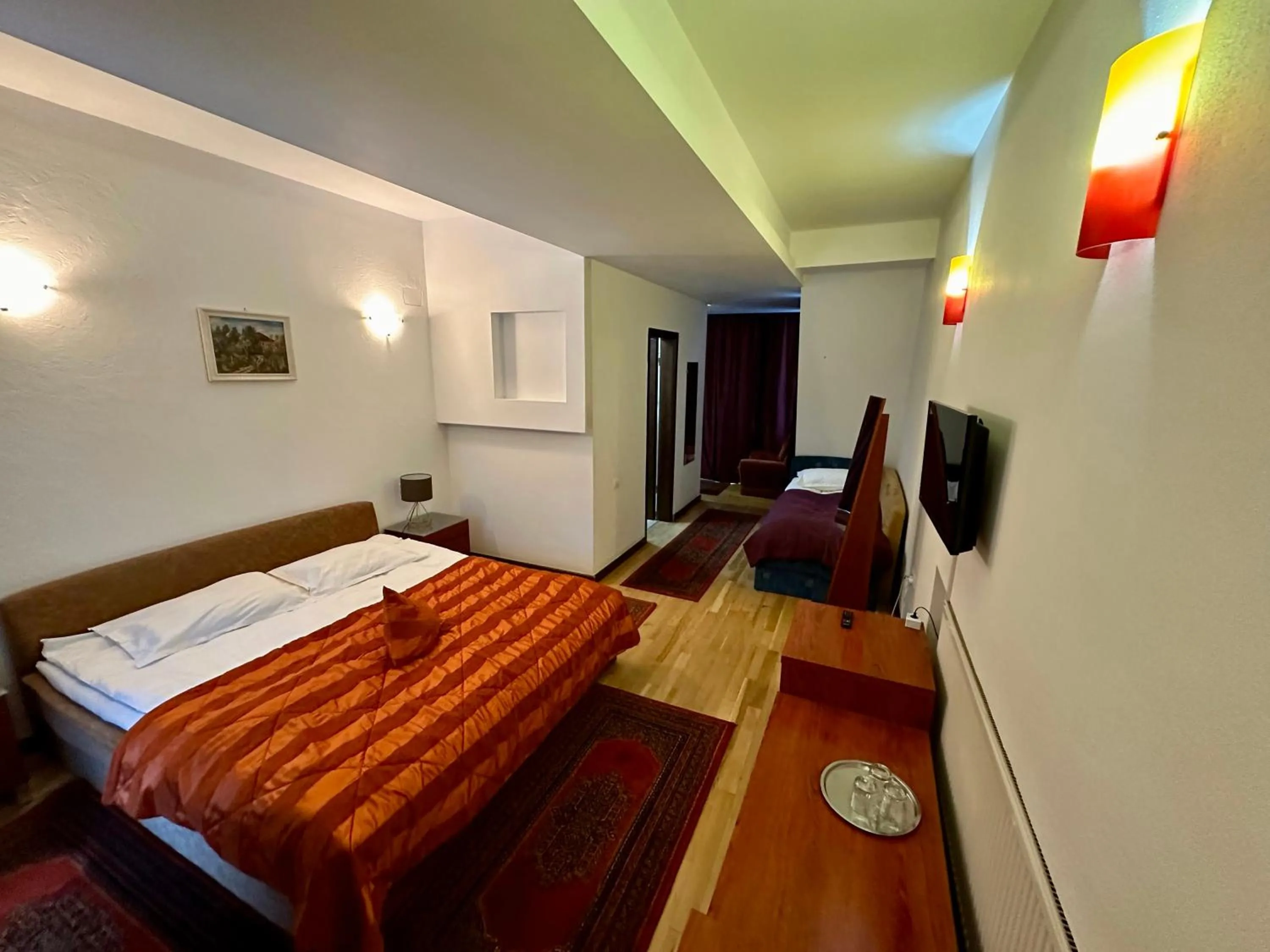 Bed in Pensiunea Rasnoava