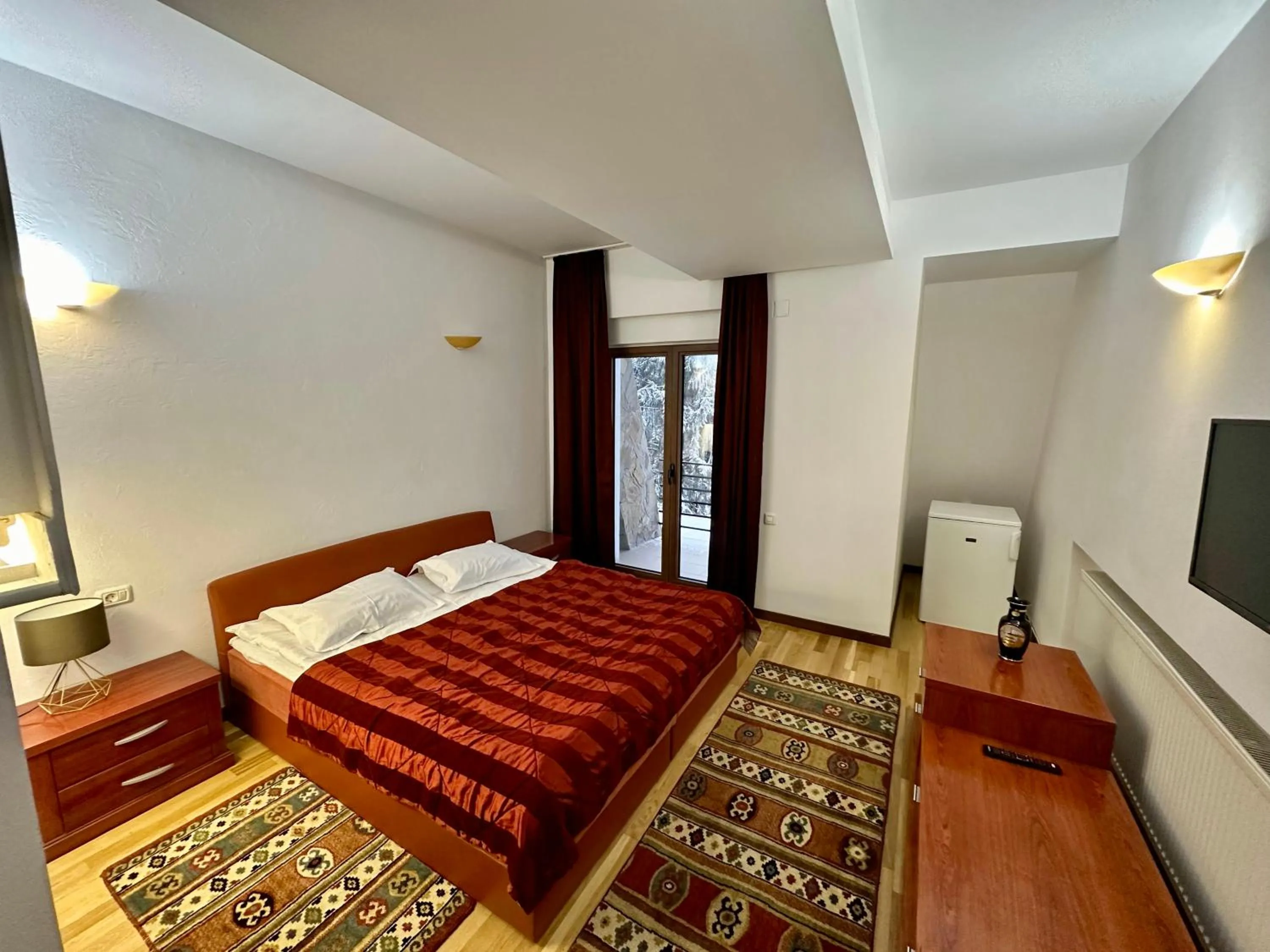 Bed in Pensiunea Rasnoava