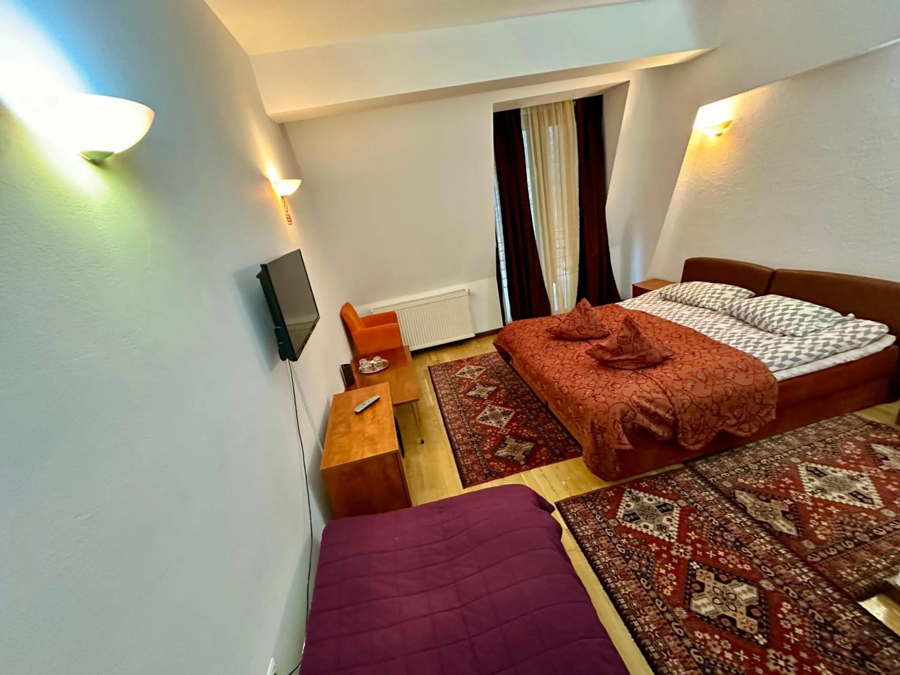 Bed in Pensiunea Rasnoava
