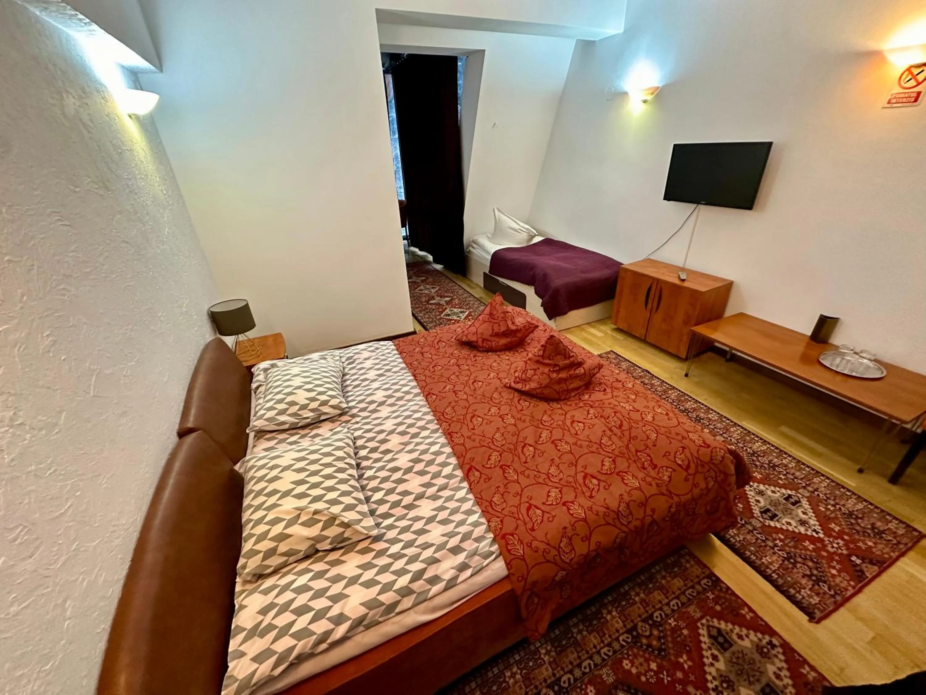 Bed in Pensiunea Rasnoava