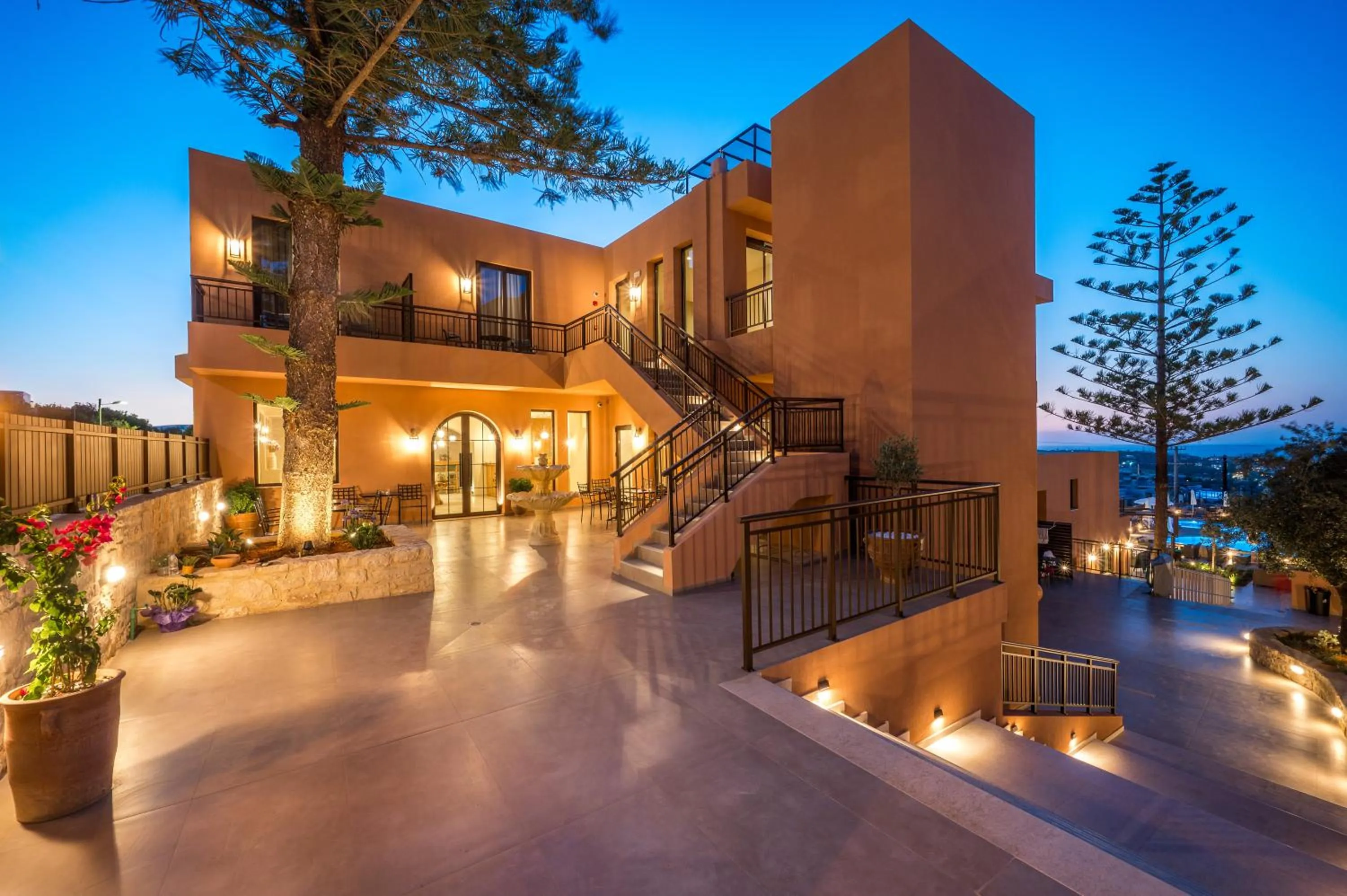 Property building in Hotel Pyriá