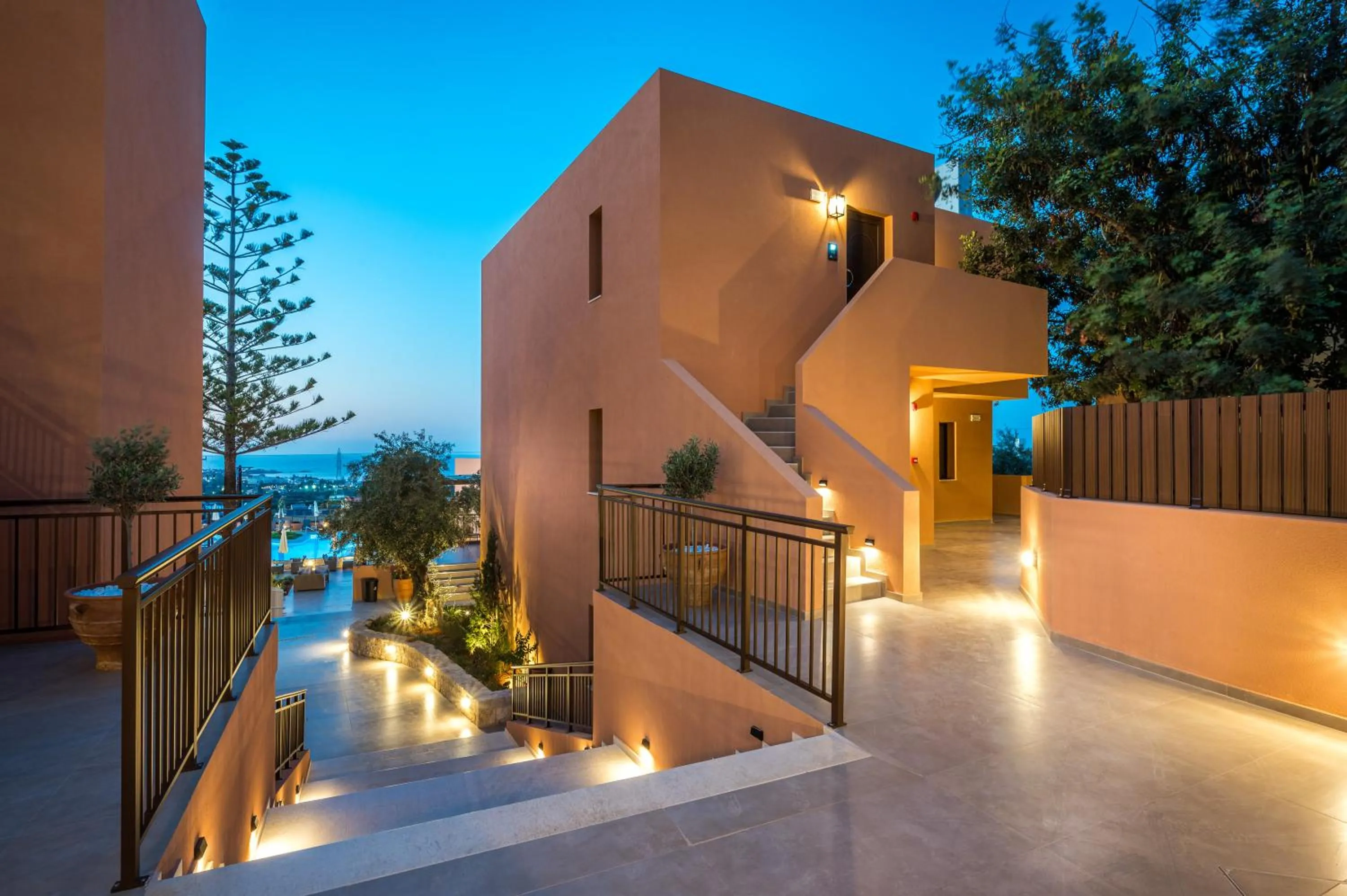 Property building in Hotel Pyriá