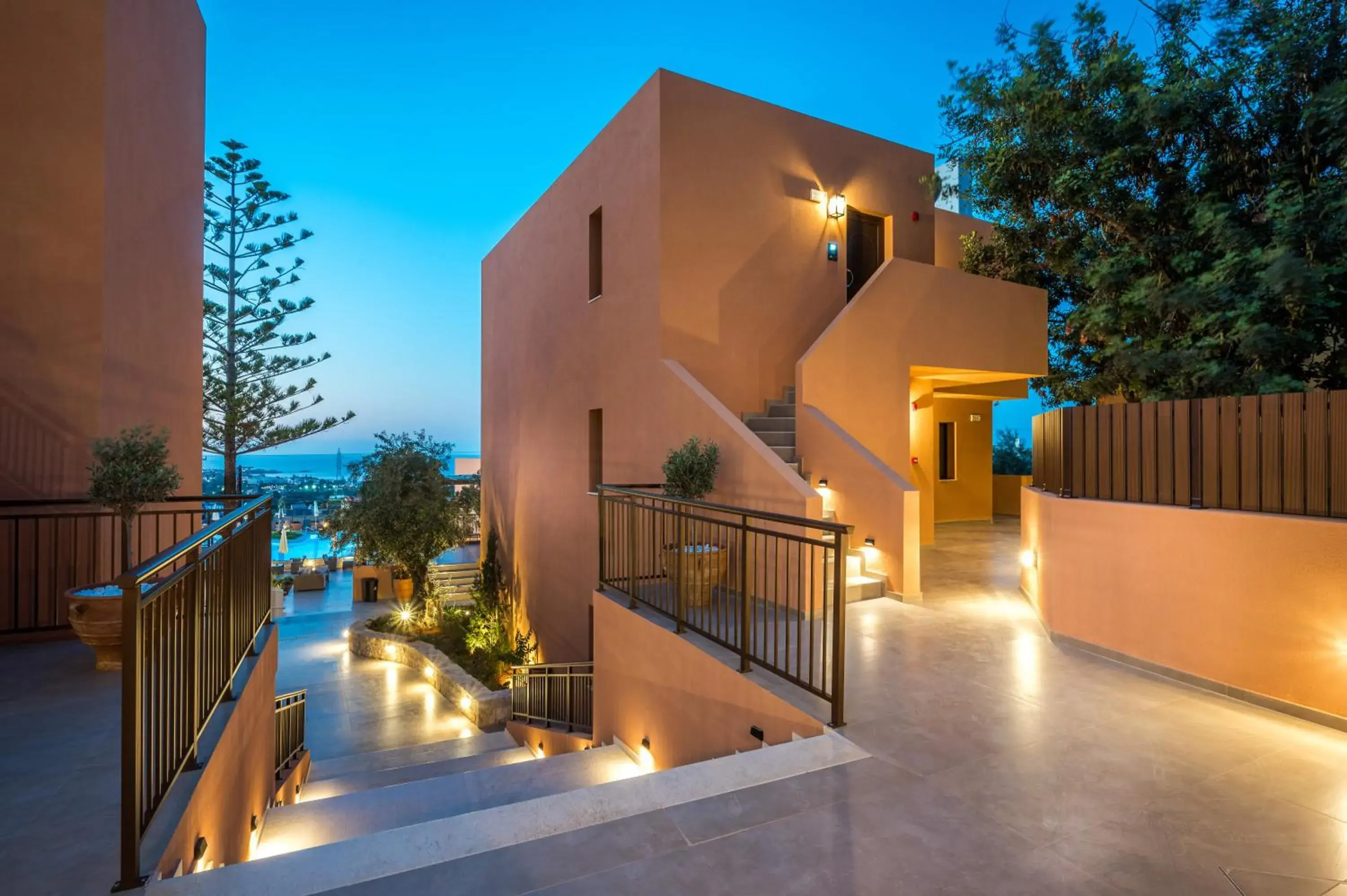 Property building in Hotel Pyriá Property building in Hotel Pyriá