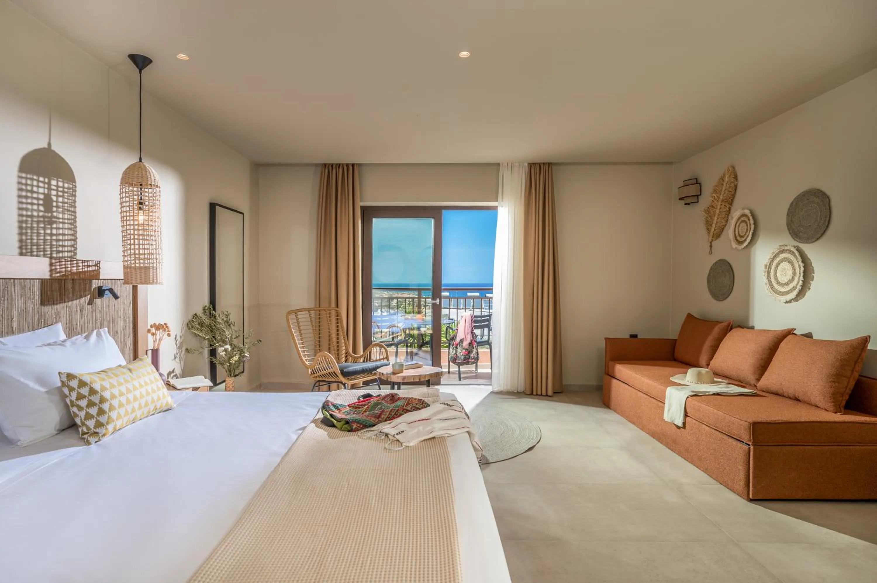 Photo of the whole room, Bed in Hotel Pyriá