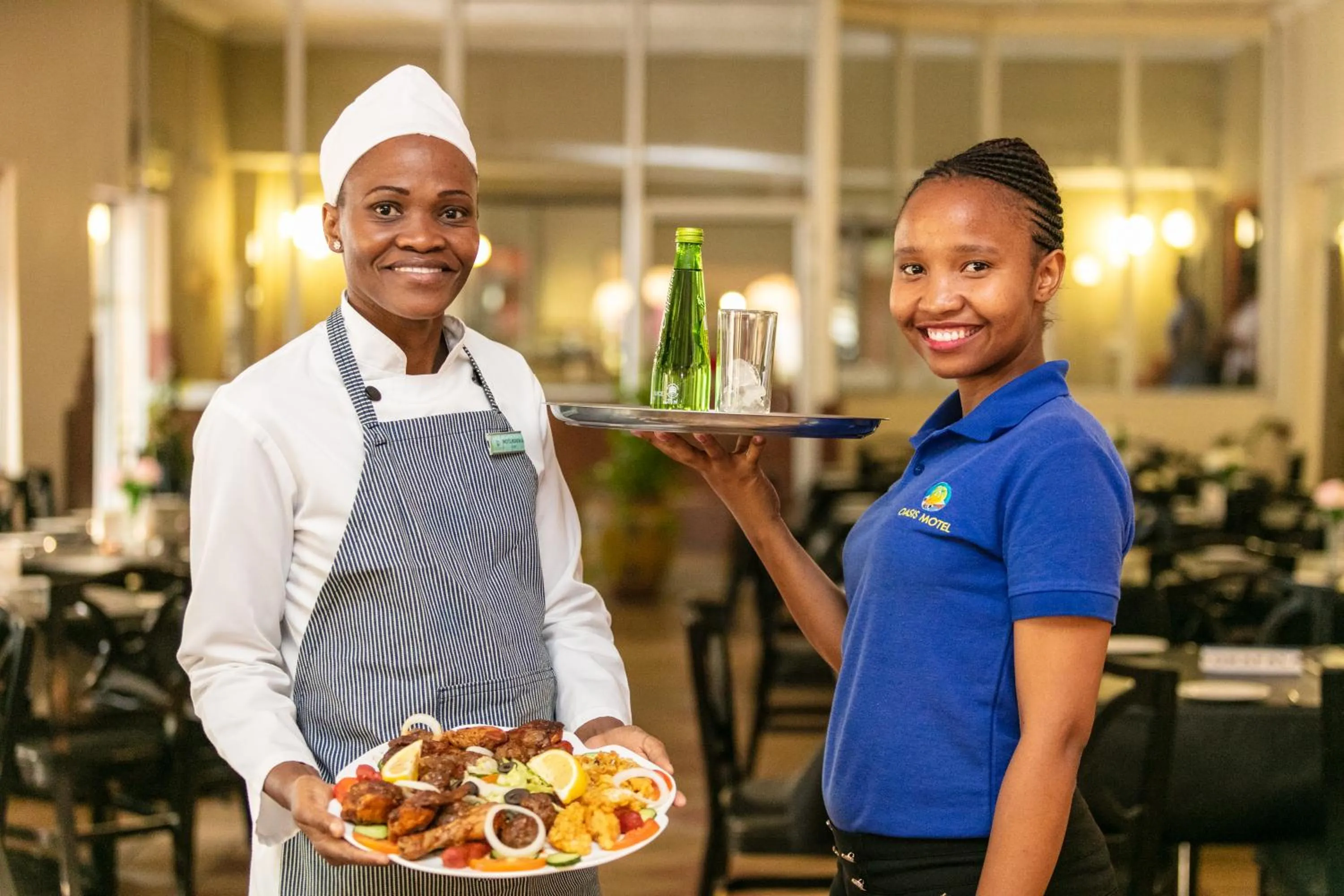 Staff in Oasis Motel