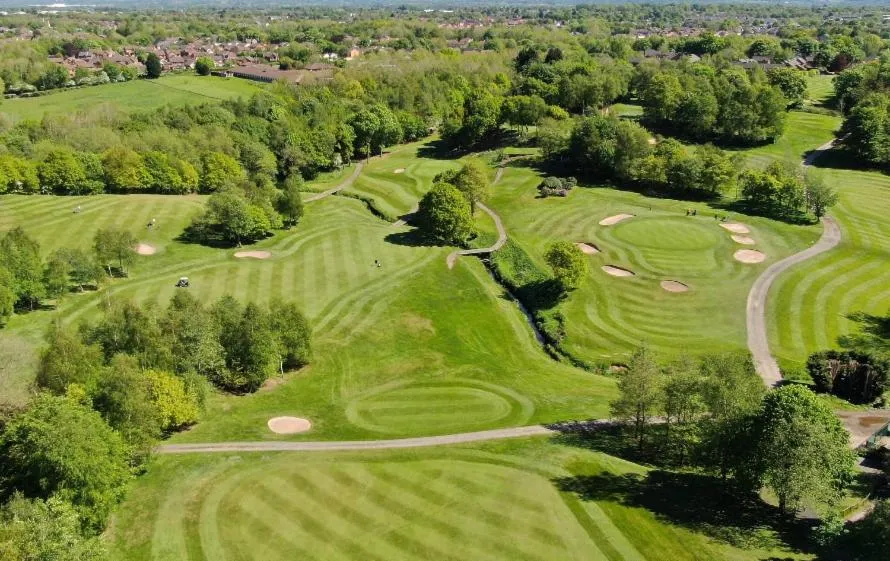 Golfcourse in City Studios, Preston