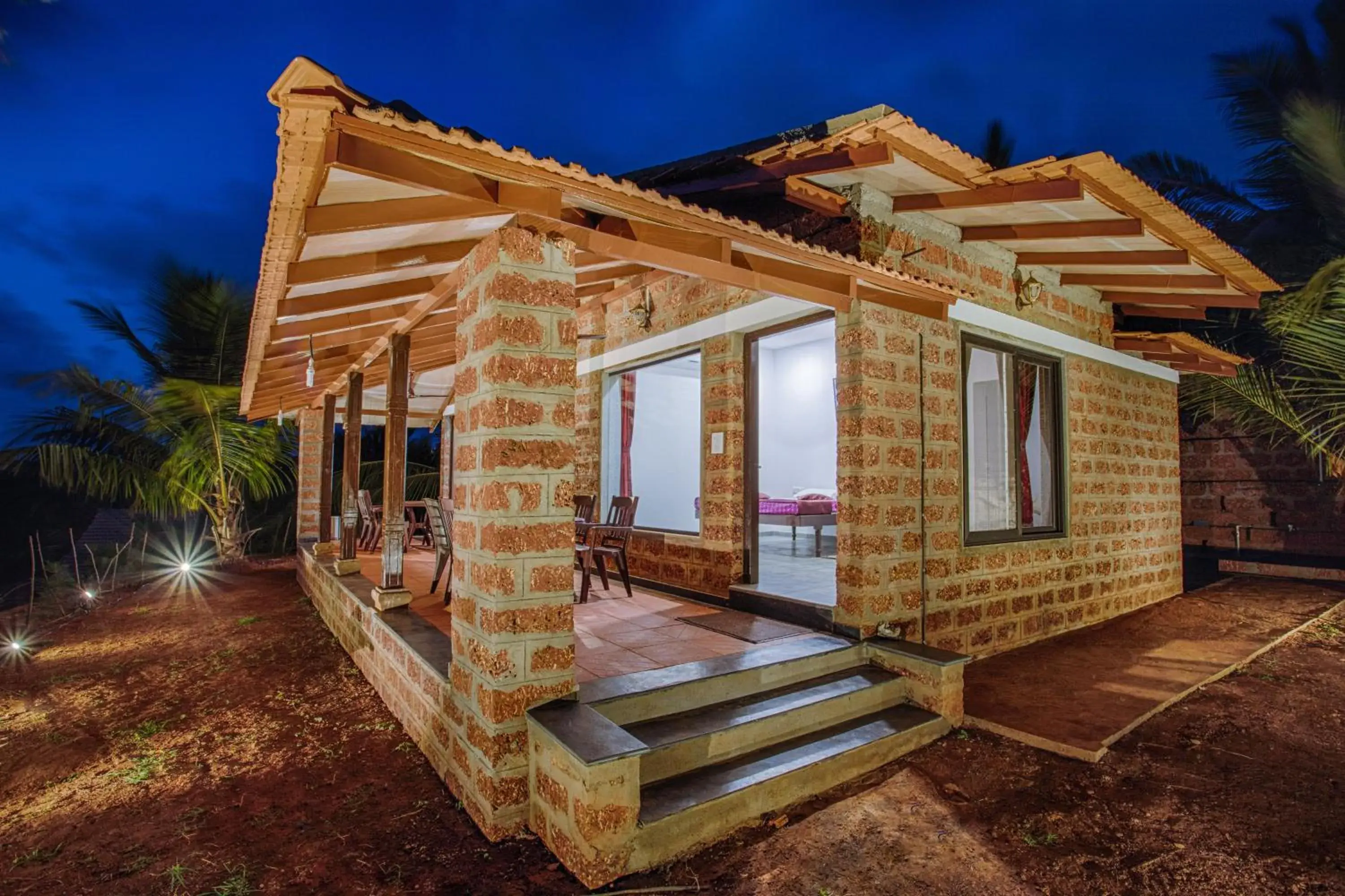 Facade/entrance in Beachfront Villas Facade/entrance in Beachfront Villas