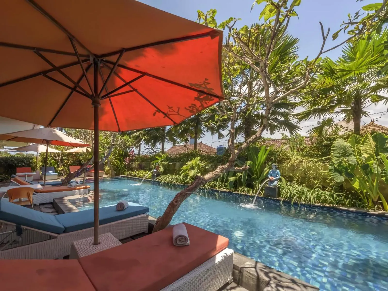 Swimming pool in Destiny Boutique Hotel