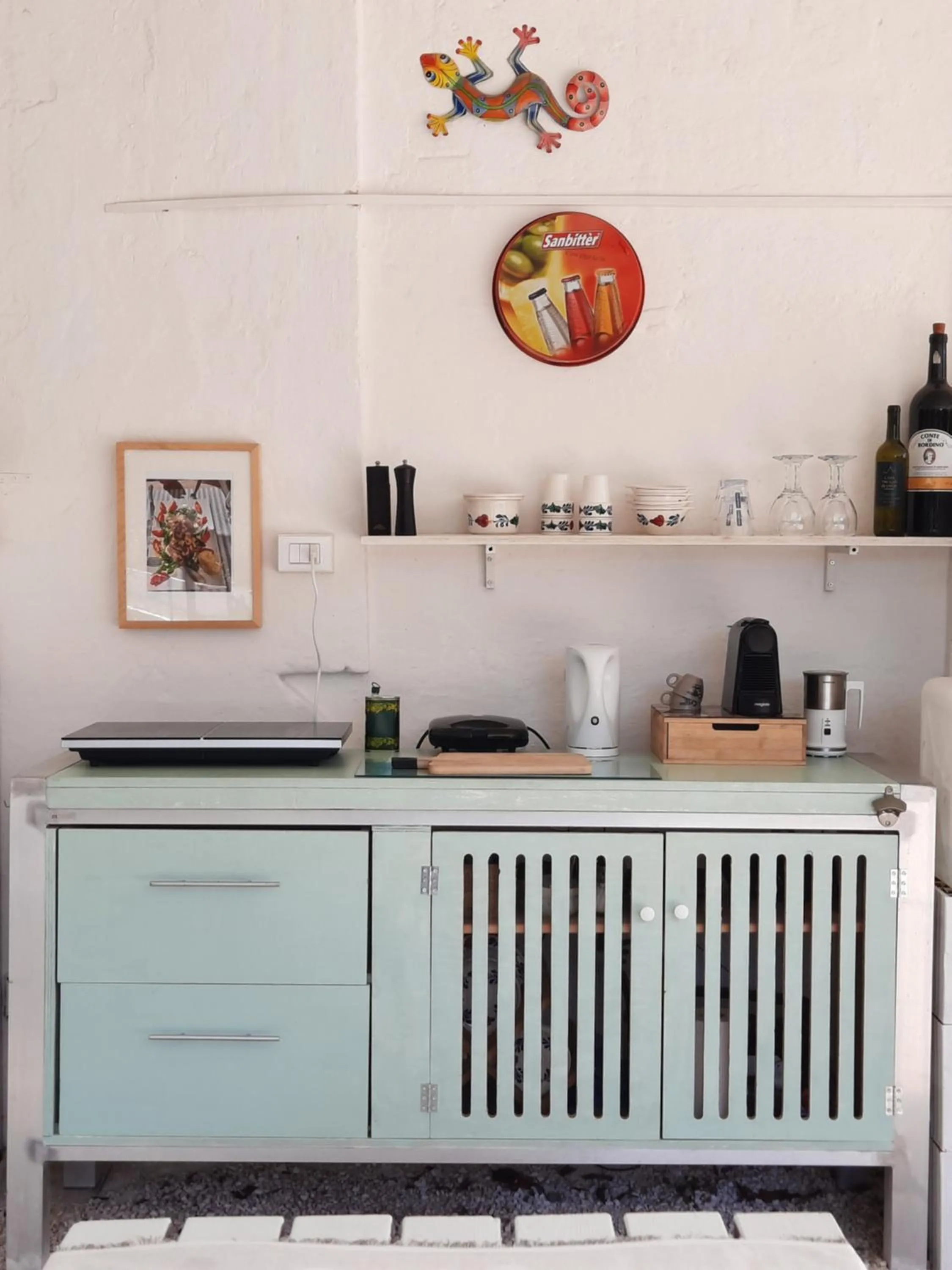 Kitchen or kitchenette in Casa Trullo Bianco-Casa Olive