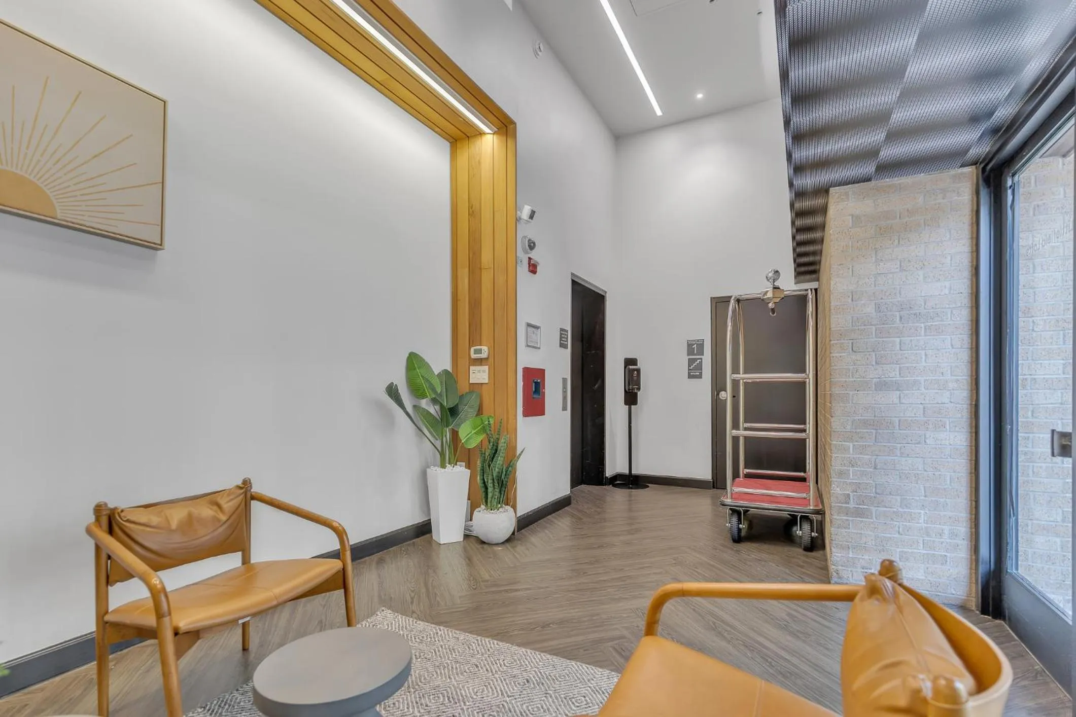 Lobby or reception in Littlefield Lofts, Hosted by Placemakr - 6th St