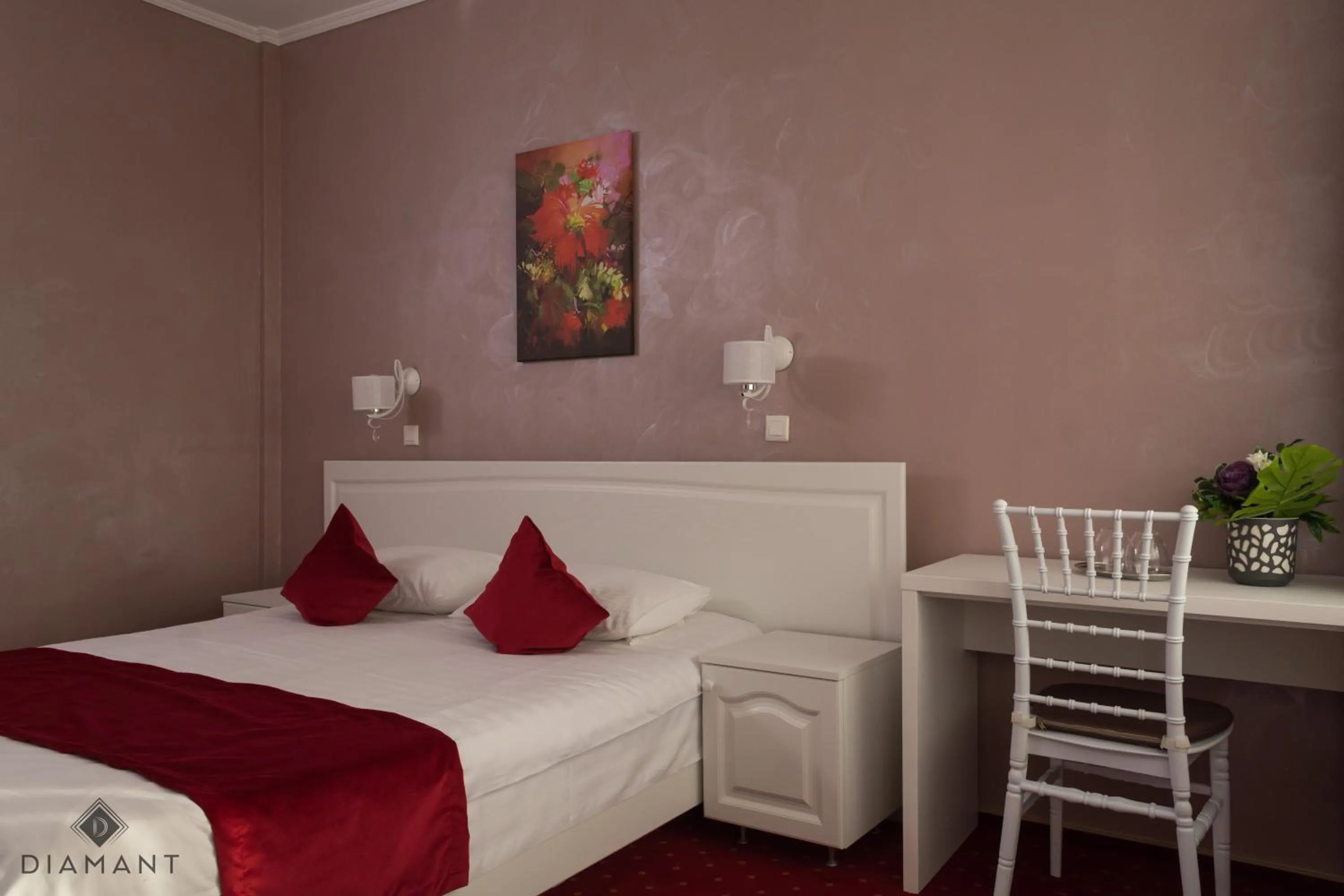 Bed in Pensiunea Diamant