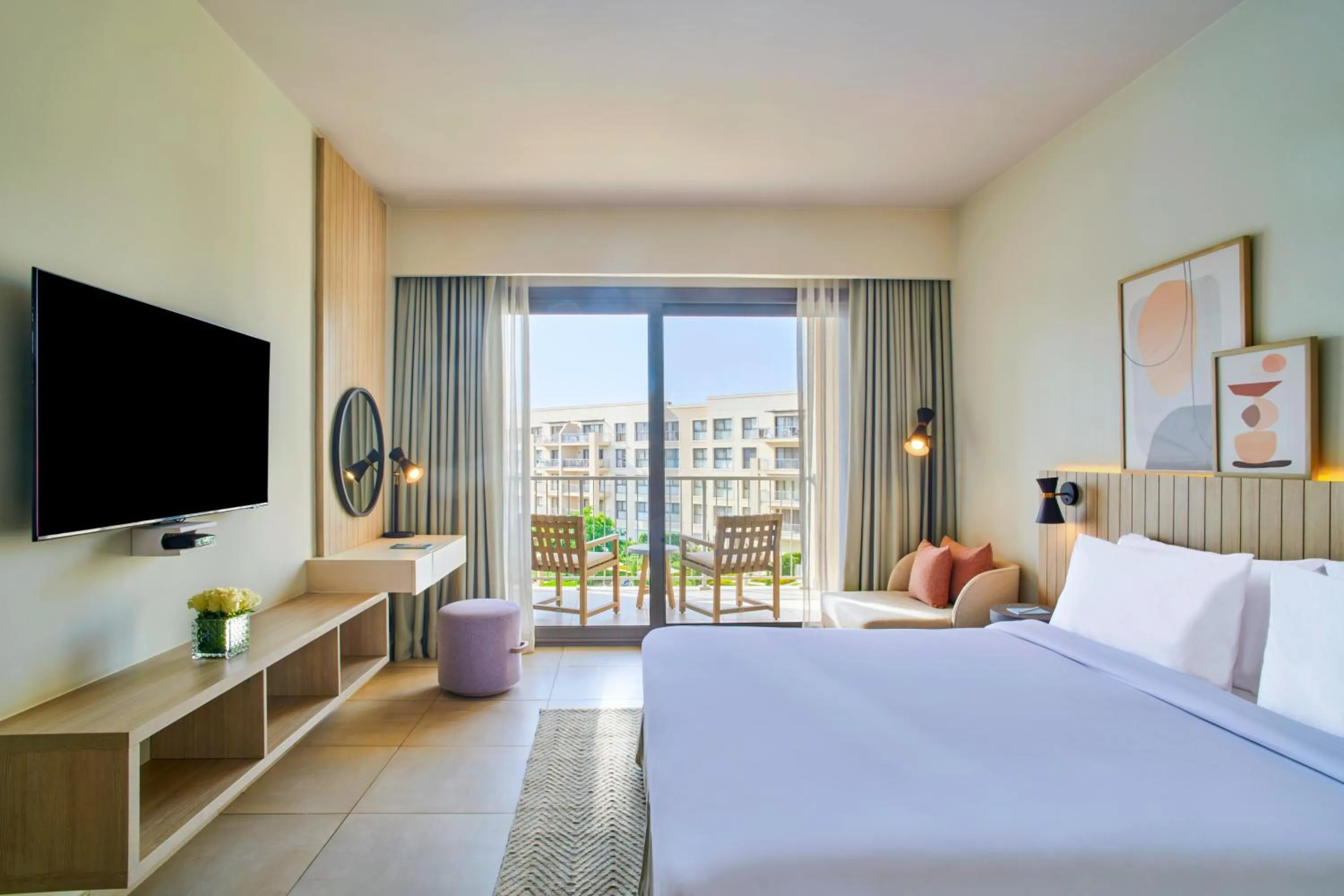 Bedroom, Bed in Marassi Boutique Hotel-Marina 2