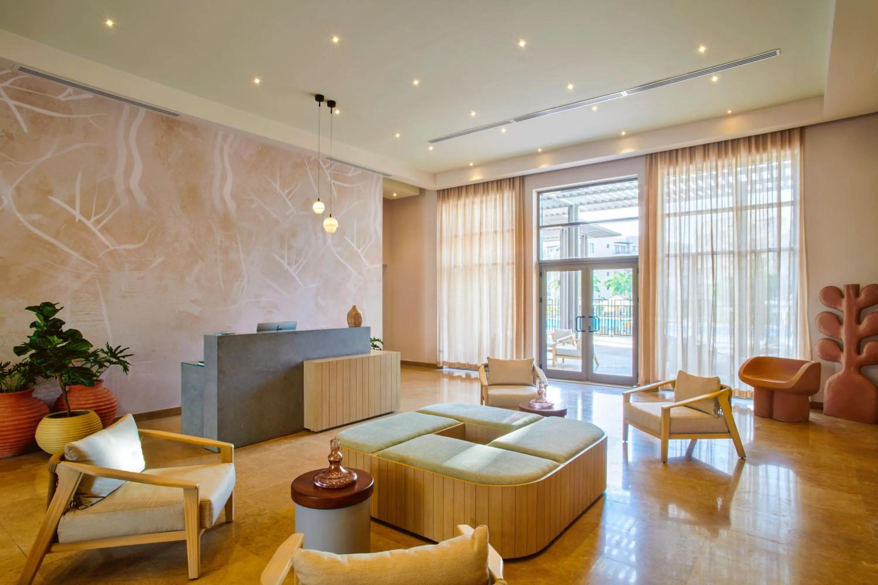 Lobby or reception in Marassi Boutique Hotel-Marina 2