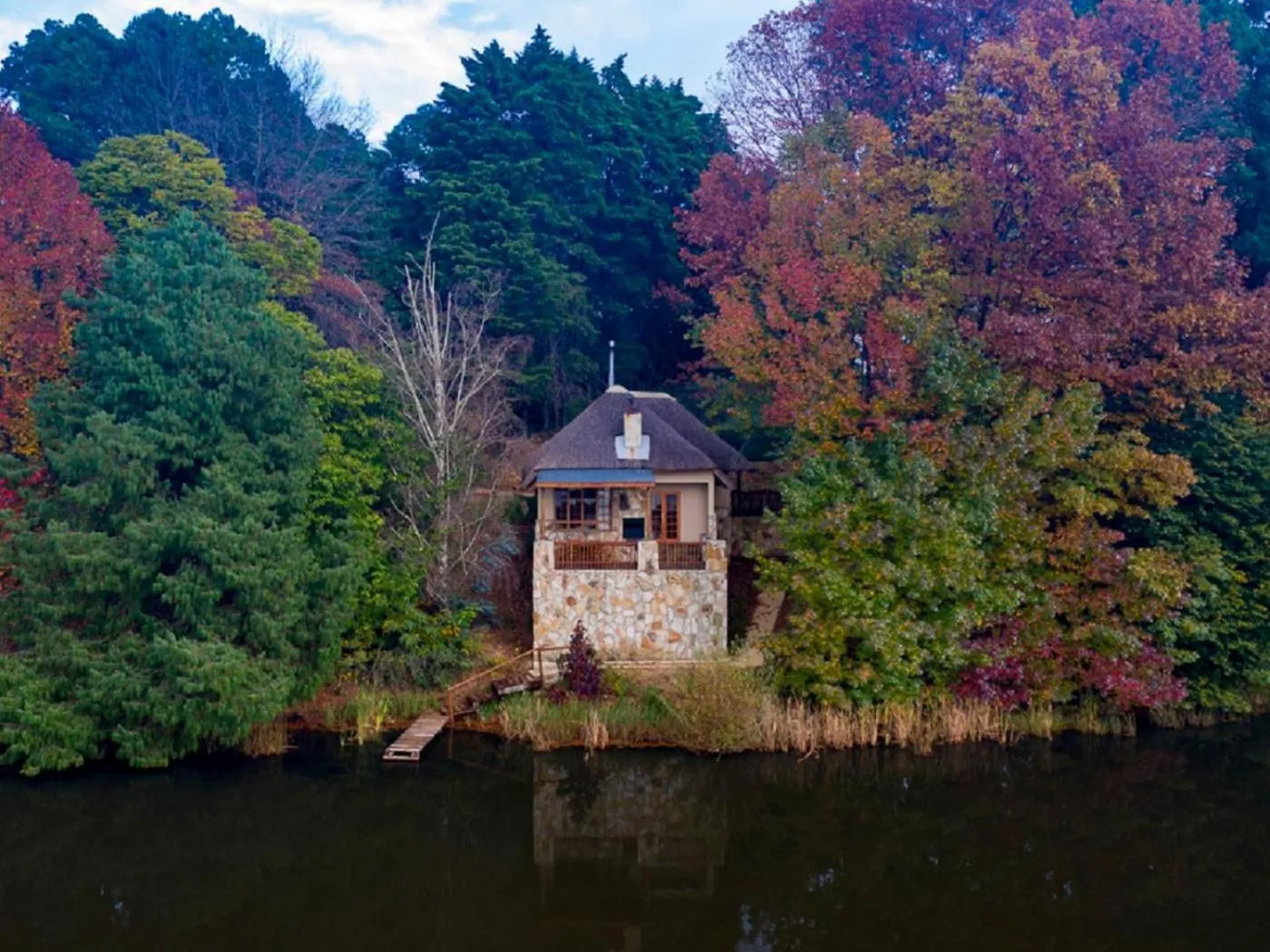View (from property/room) in Lake Naverone Holiday Cottages