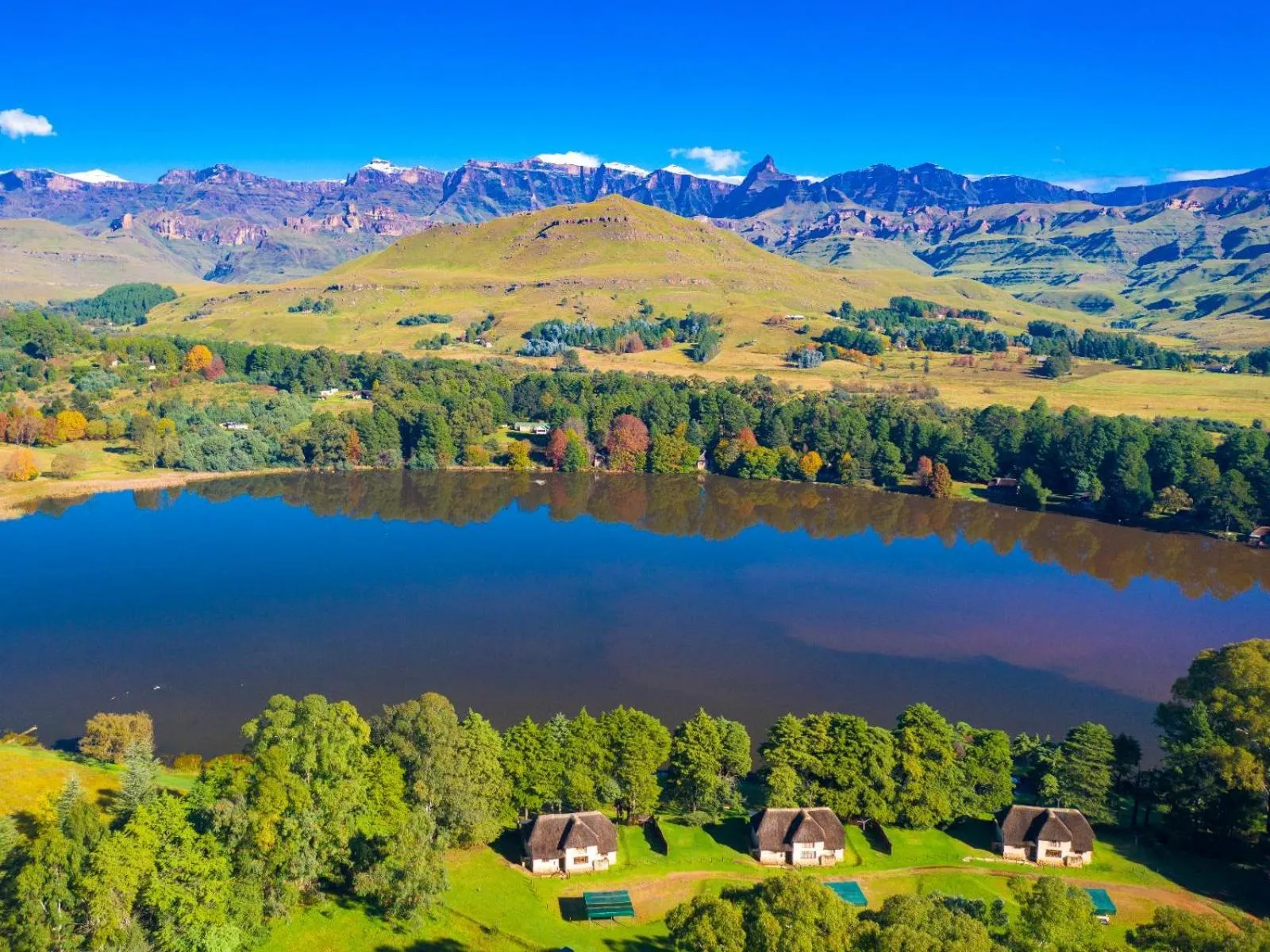 View (from property/room) in Lake Naverone Holiday Cottages