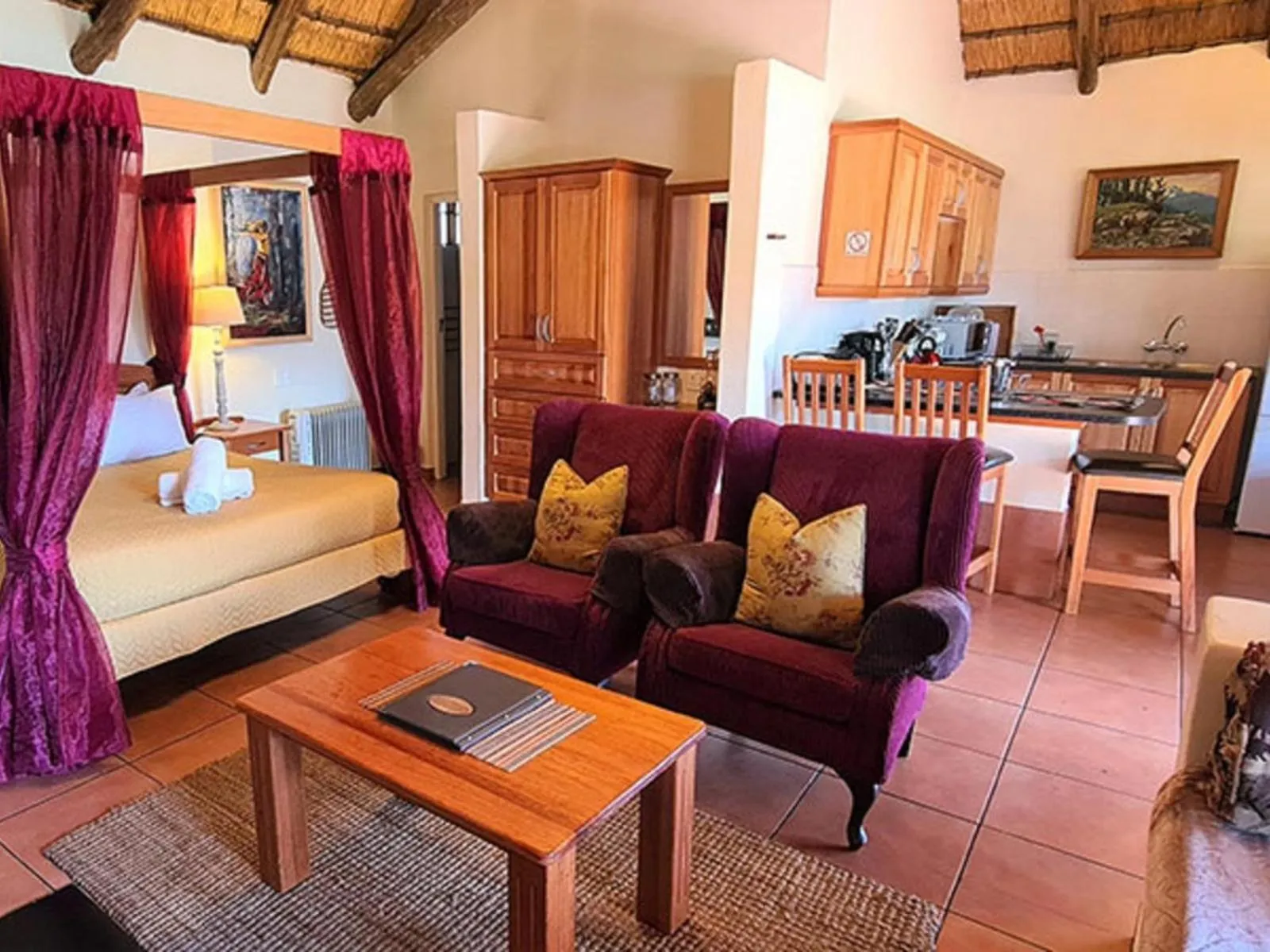 Photo of the whole room in Lake Naverone Holiday Cottages