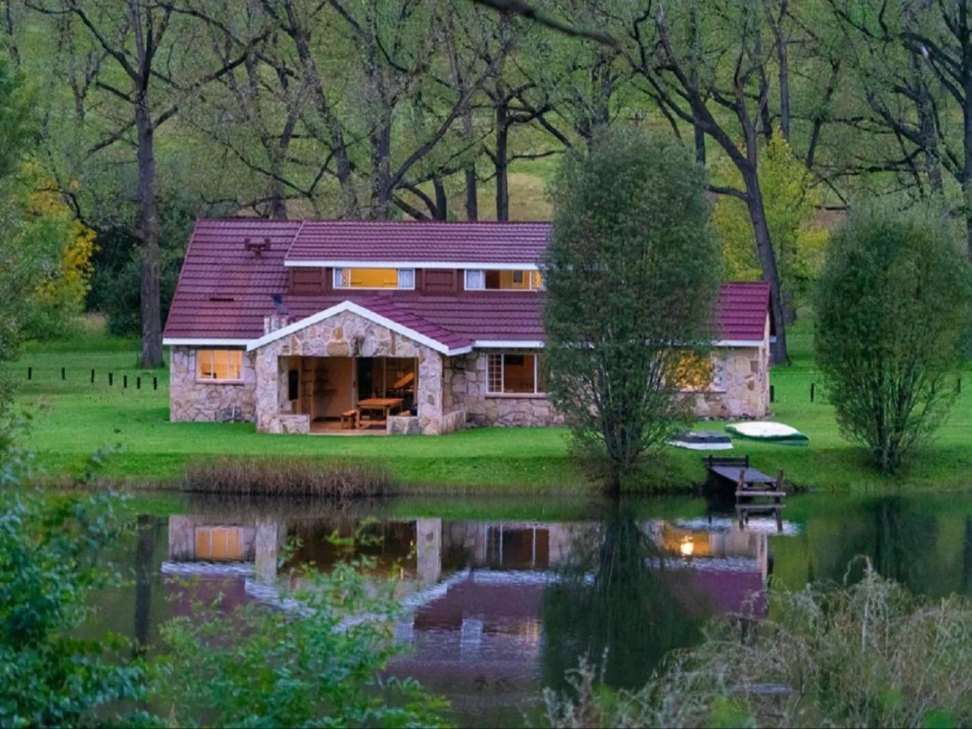 View (from property/room) in Lake Naverone Holiday Cottages