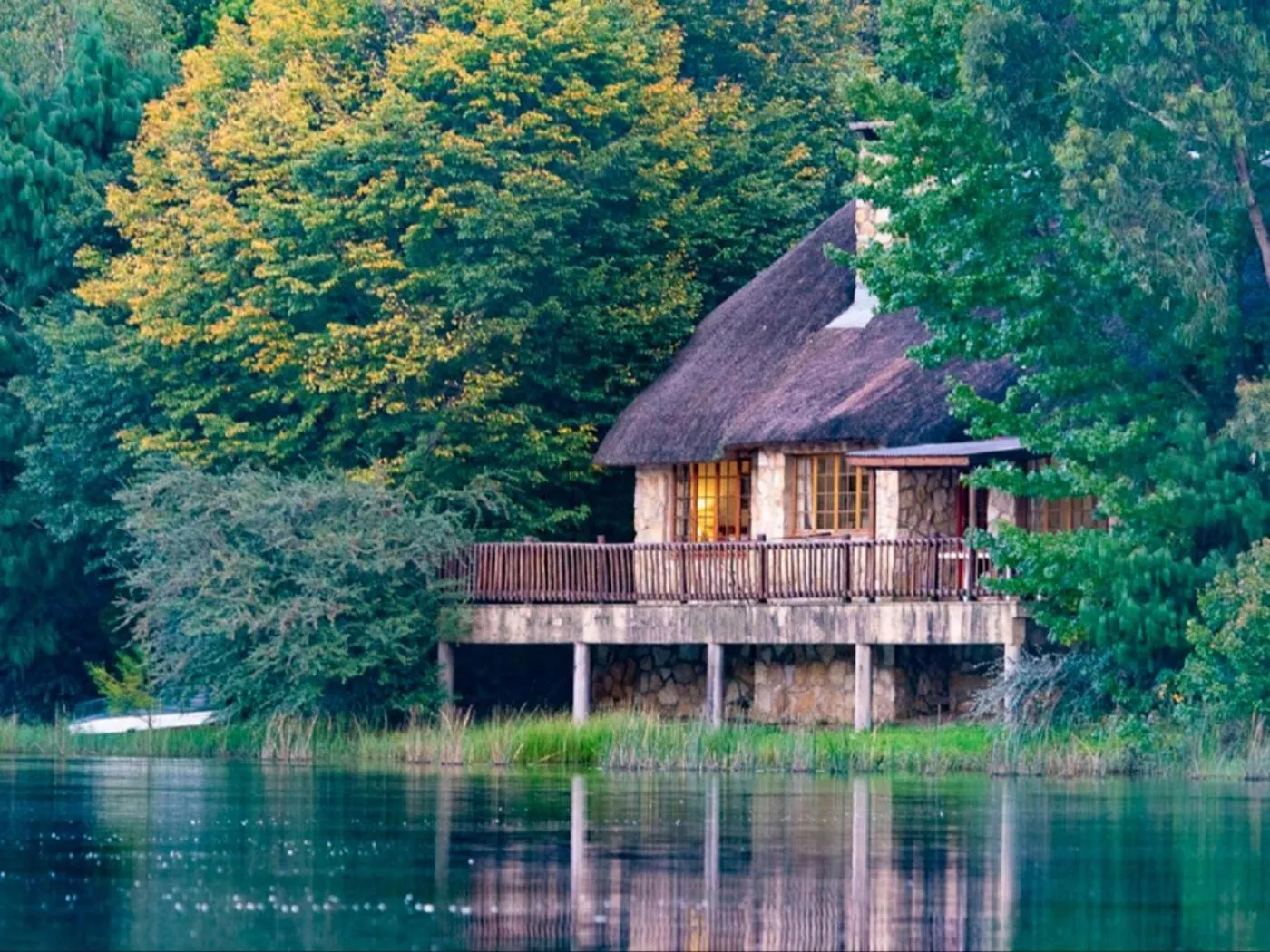 View (from property/room) in Lake Naverone Holiday Cottages