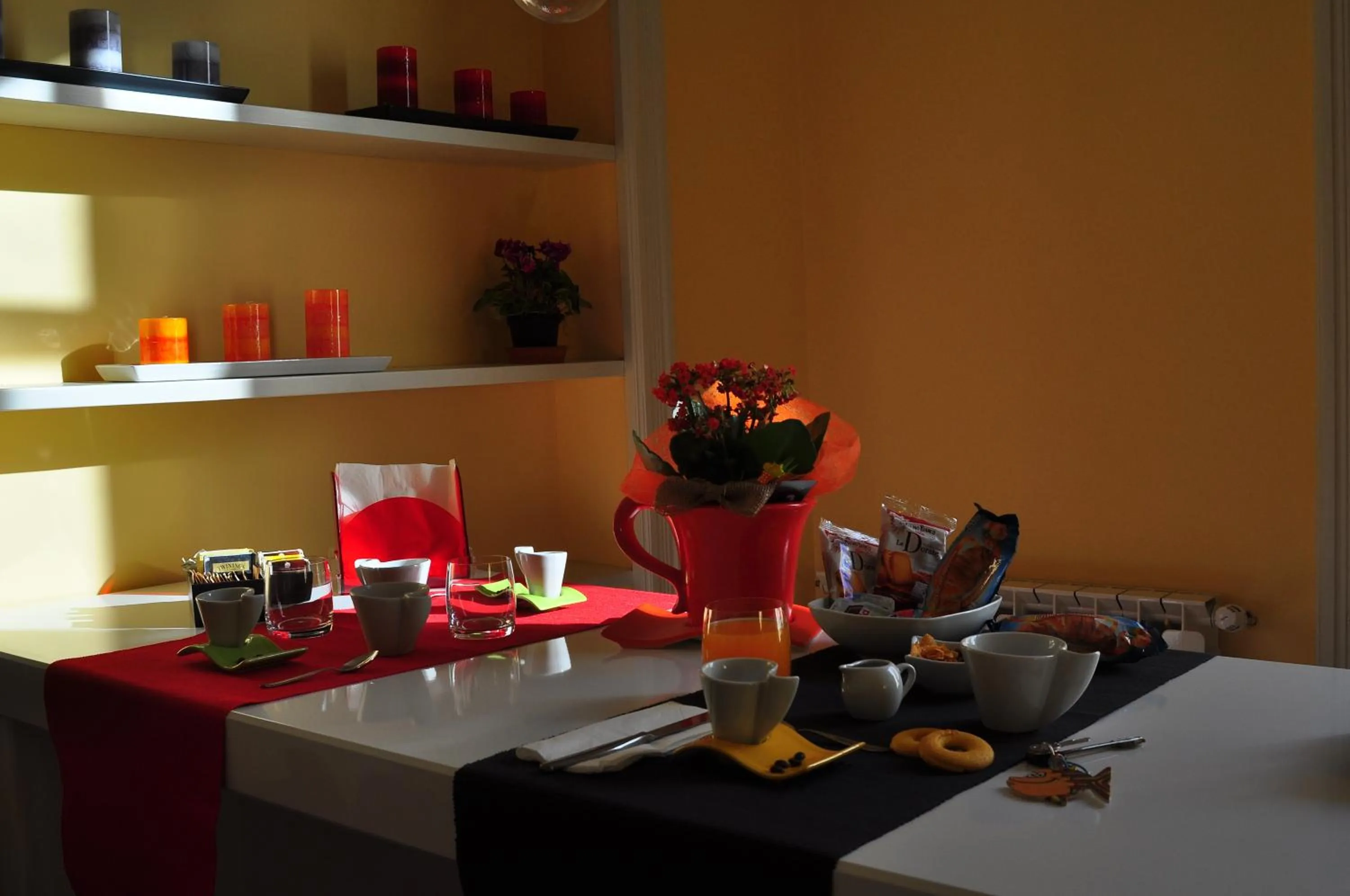 Communal lounge/ TV room in B&B Da Rì