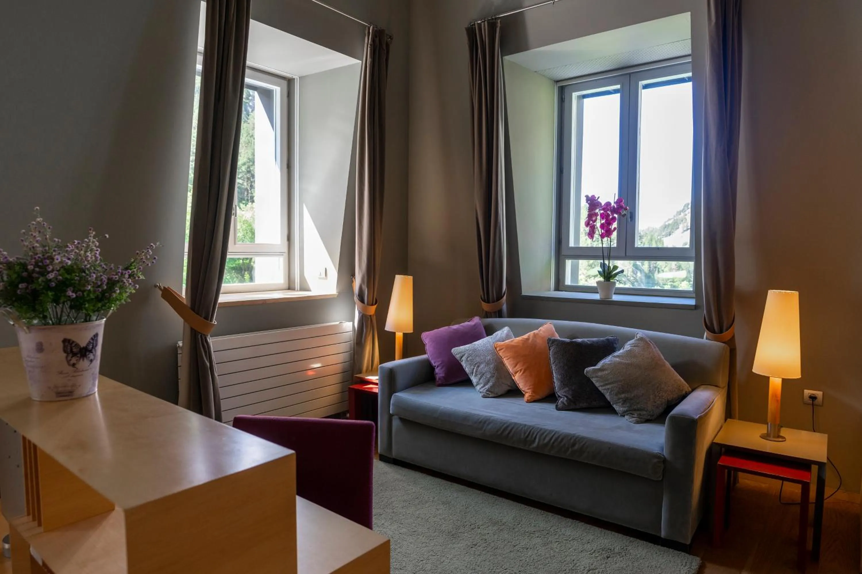 Living room in Gran Hotel – Balneario de Panticosa