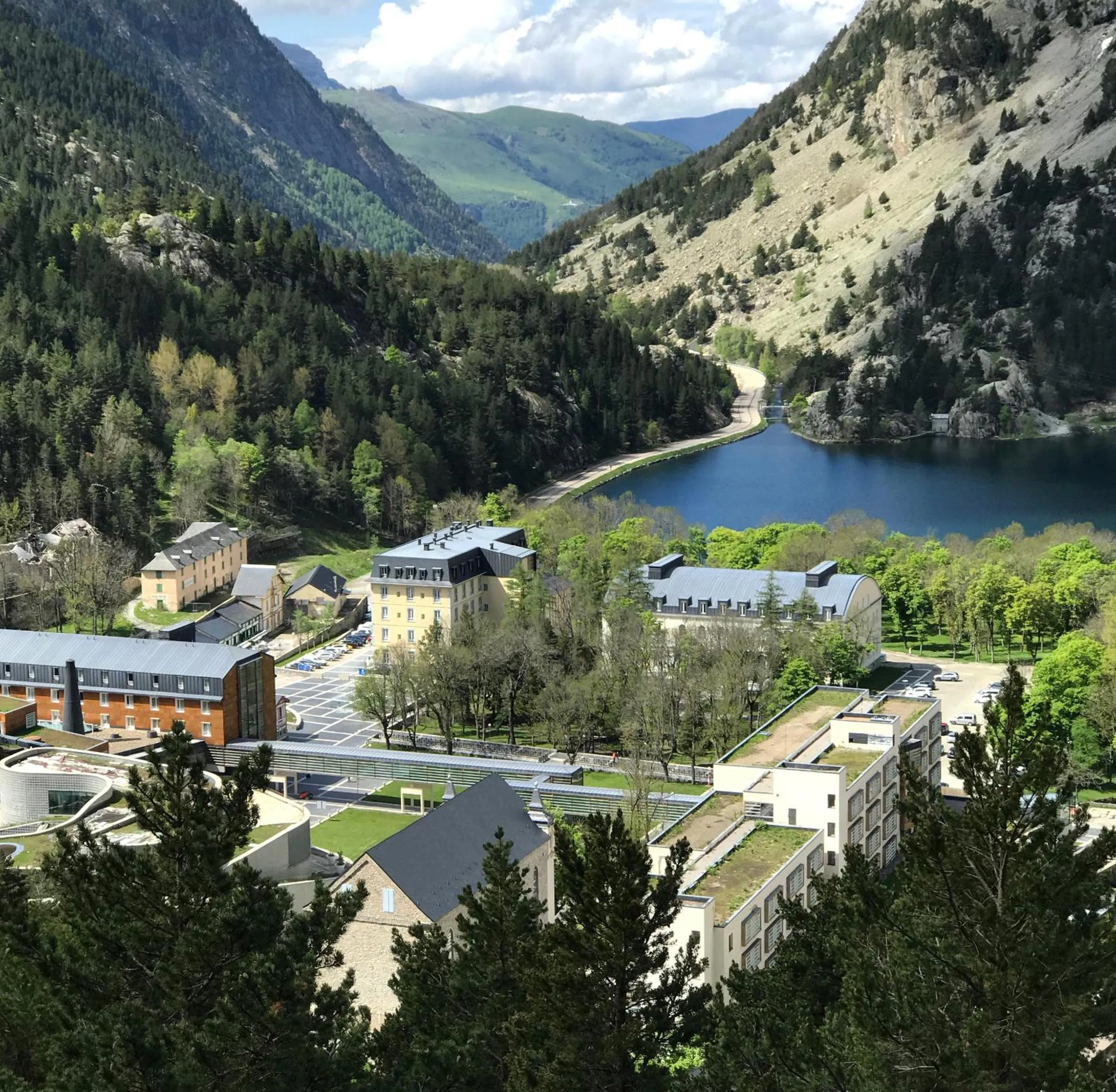 Bird's eye view in Gran Hotel – Balneario de Panticosa