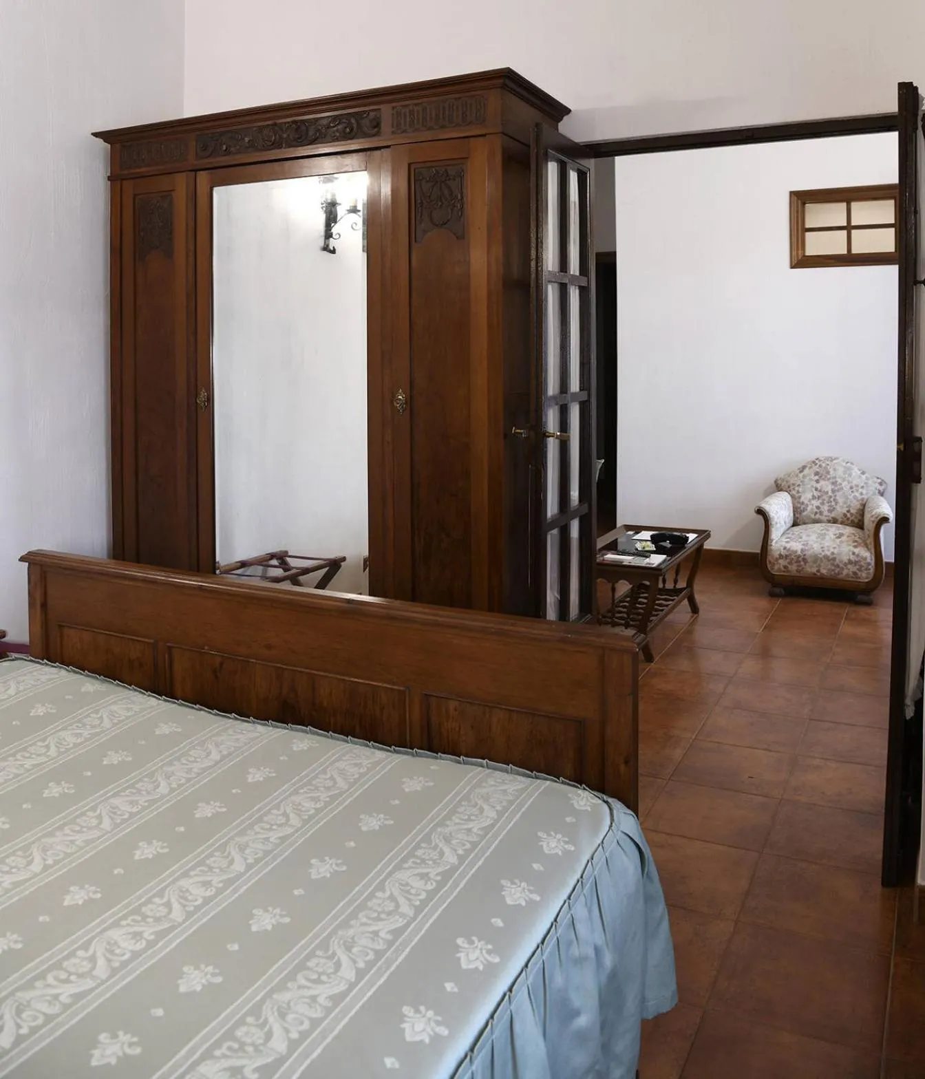 Bed in Casa de los Acacio
