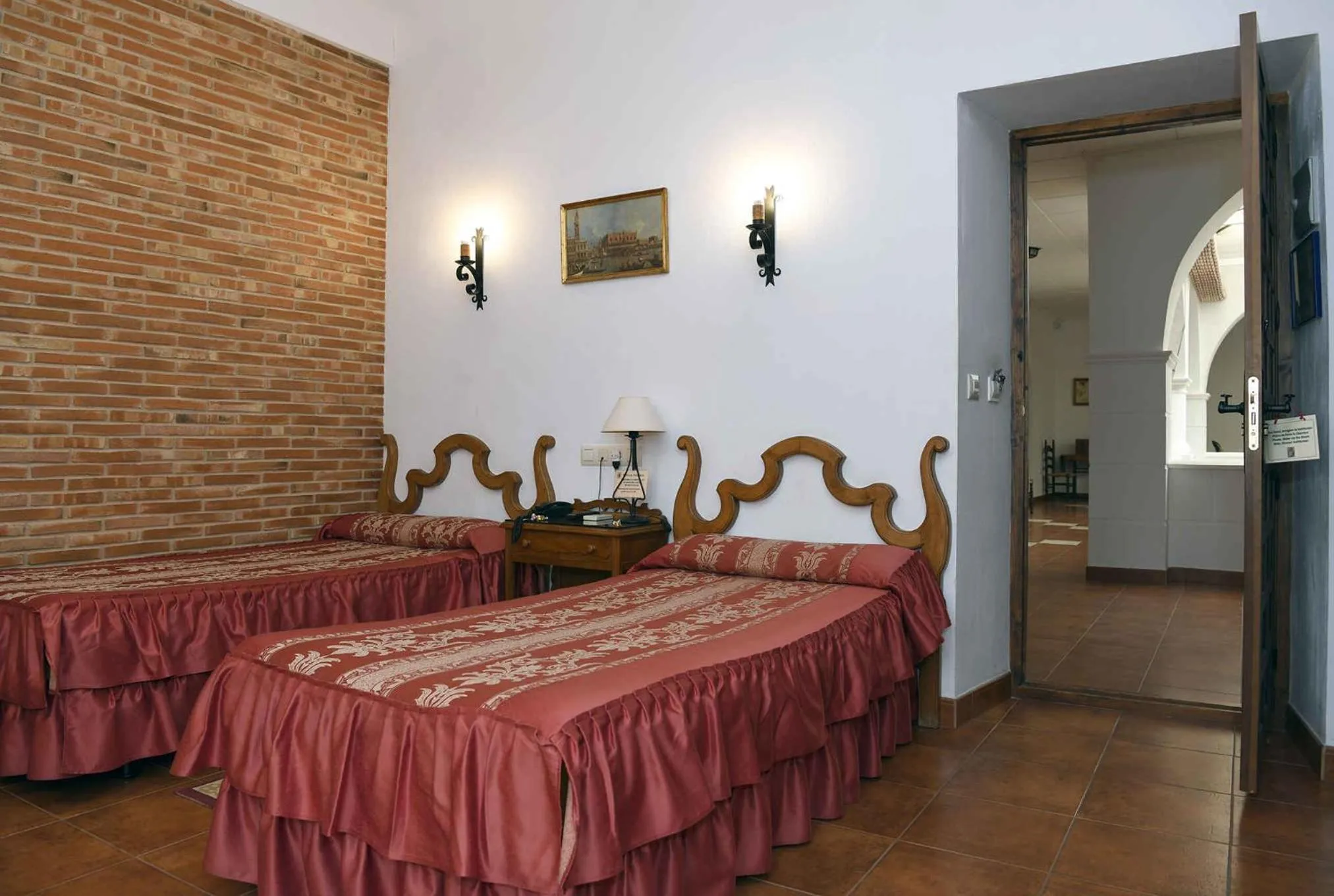 Bedroom, Bed in Casa de los Acacio