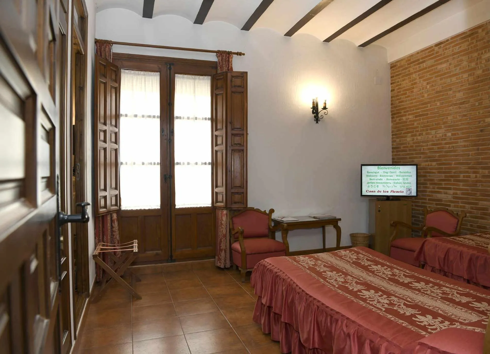 Bed in Casa de los Acacio