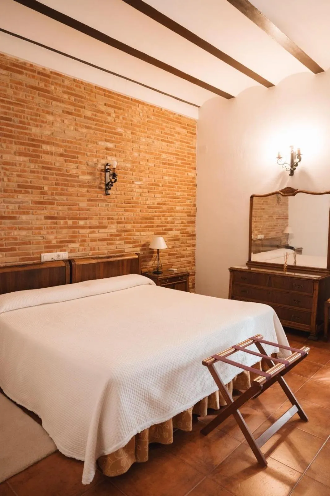 Bed in Casa de los Acacio