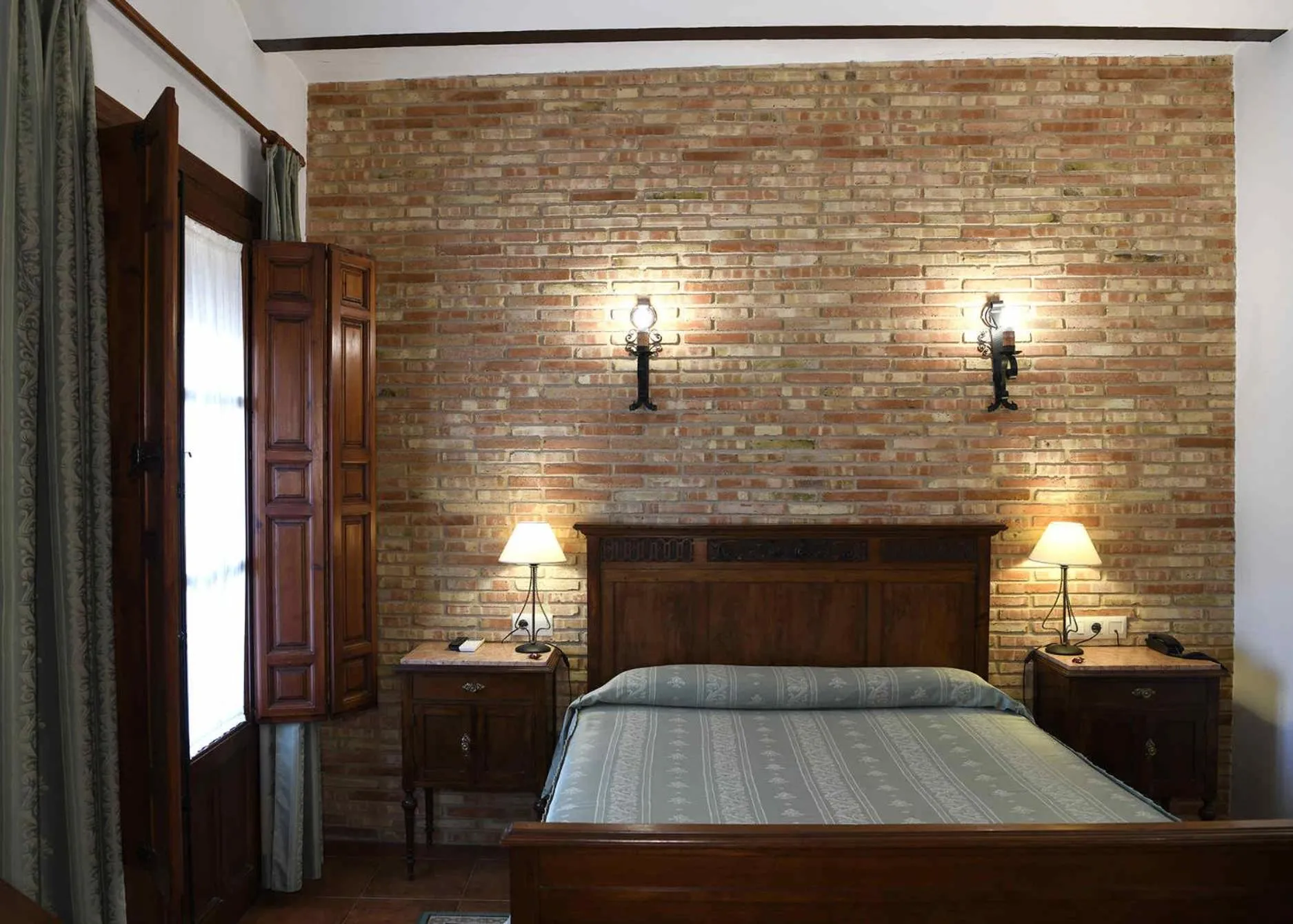 Bed in Casa de los Acacio