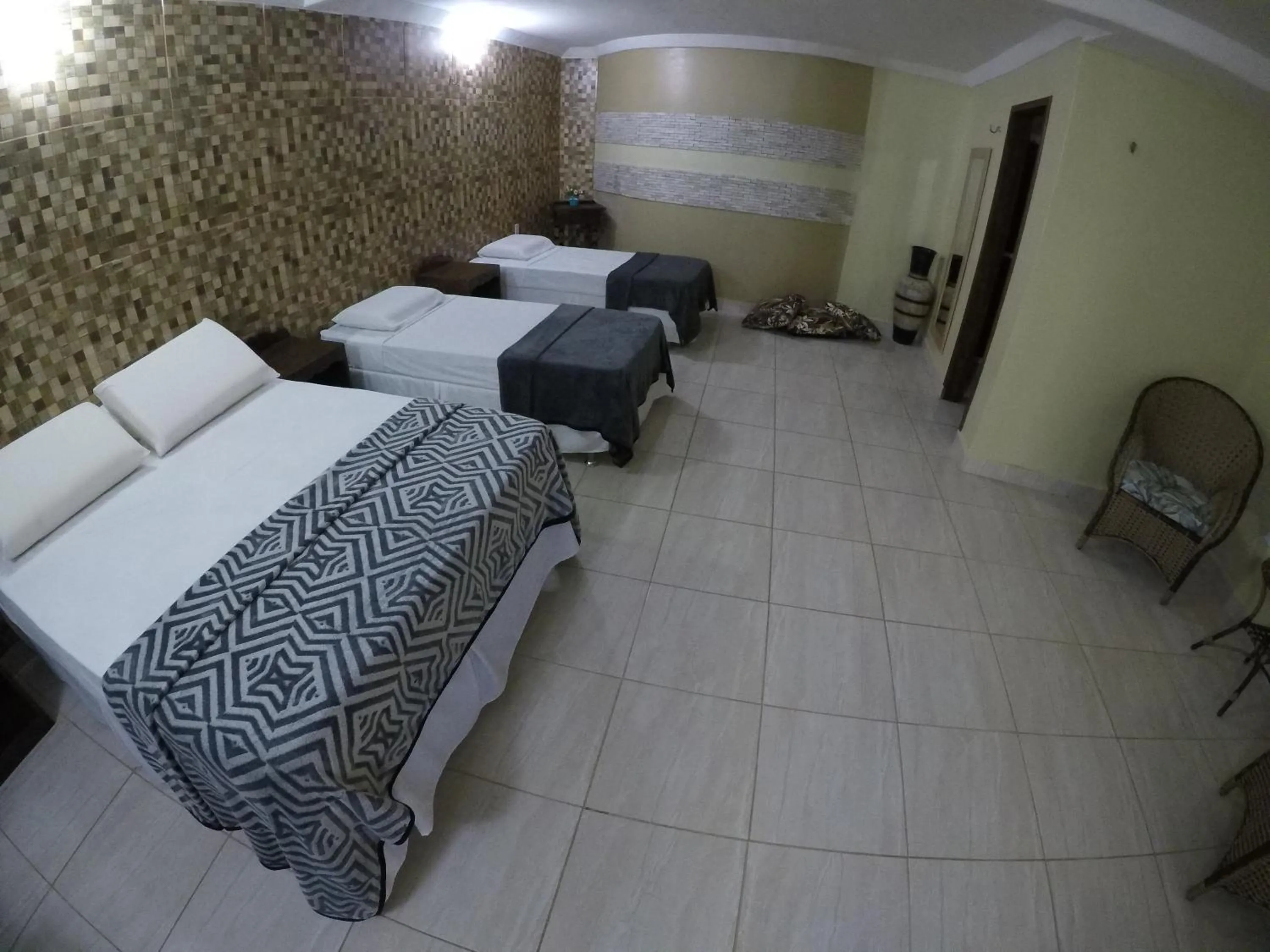 Bed in Pousada Mundial
