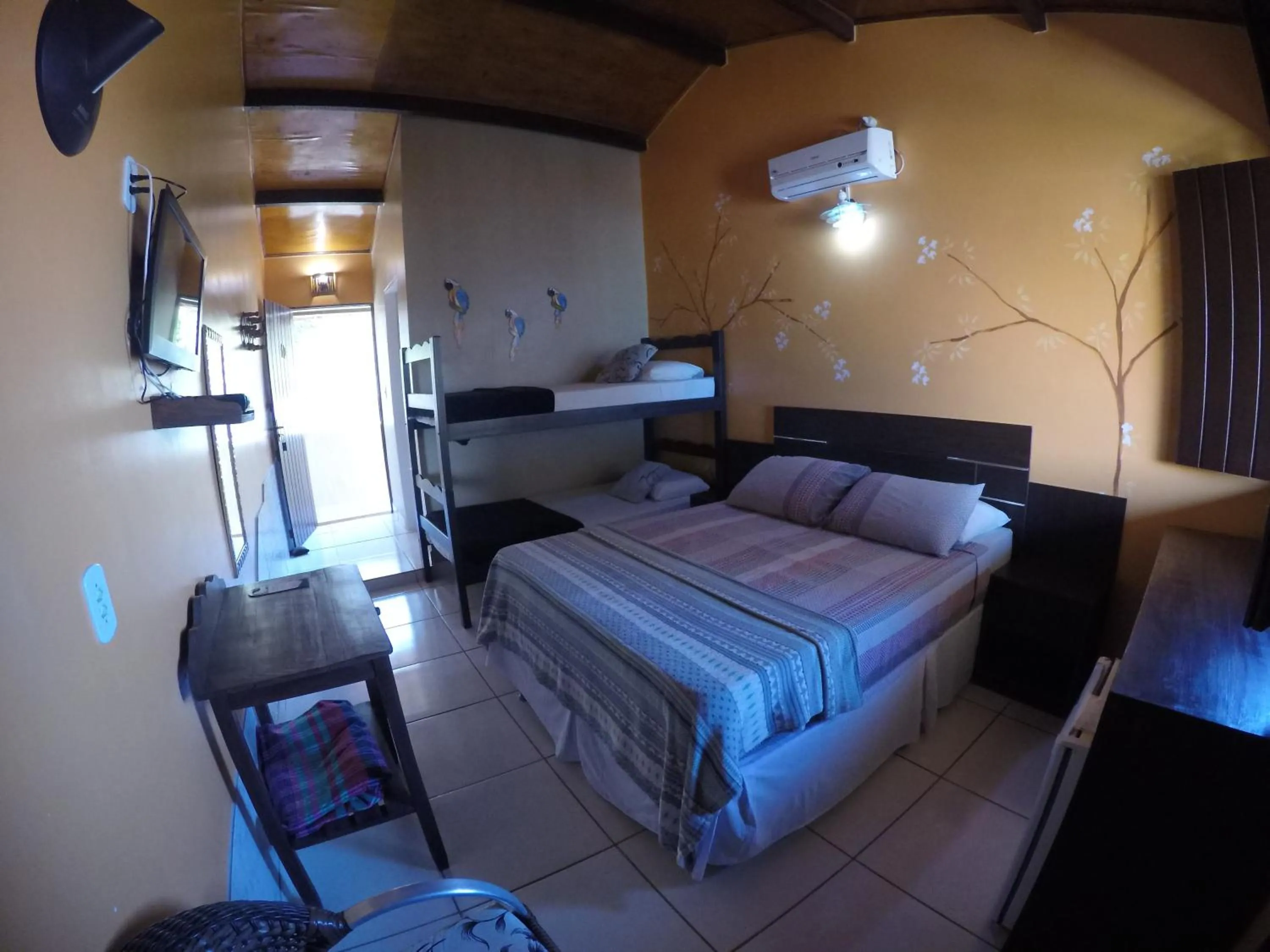 Bed in Pousada Mundial