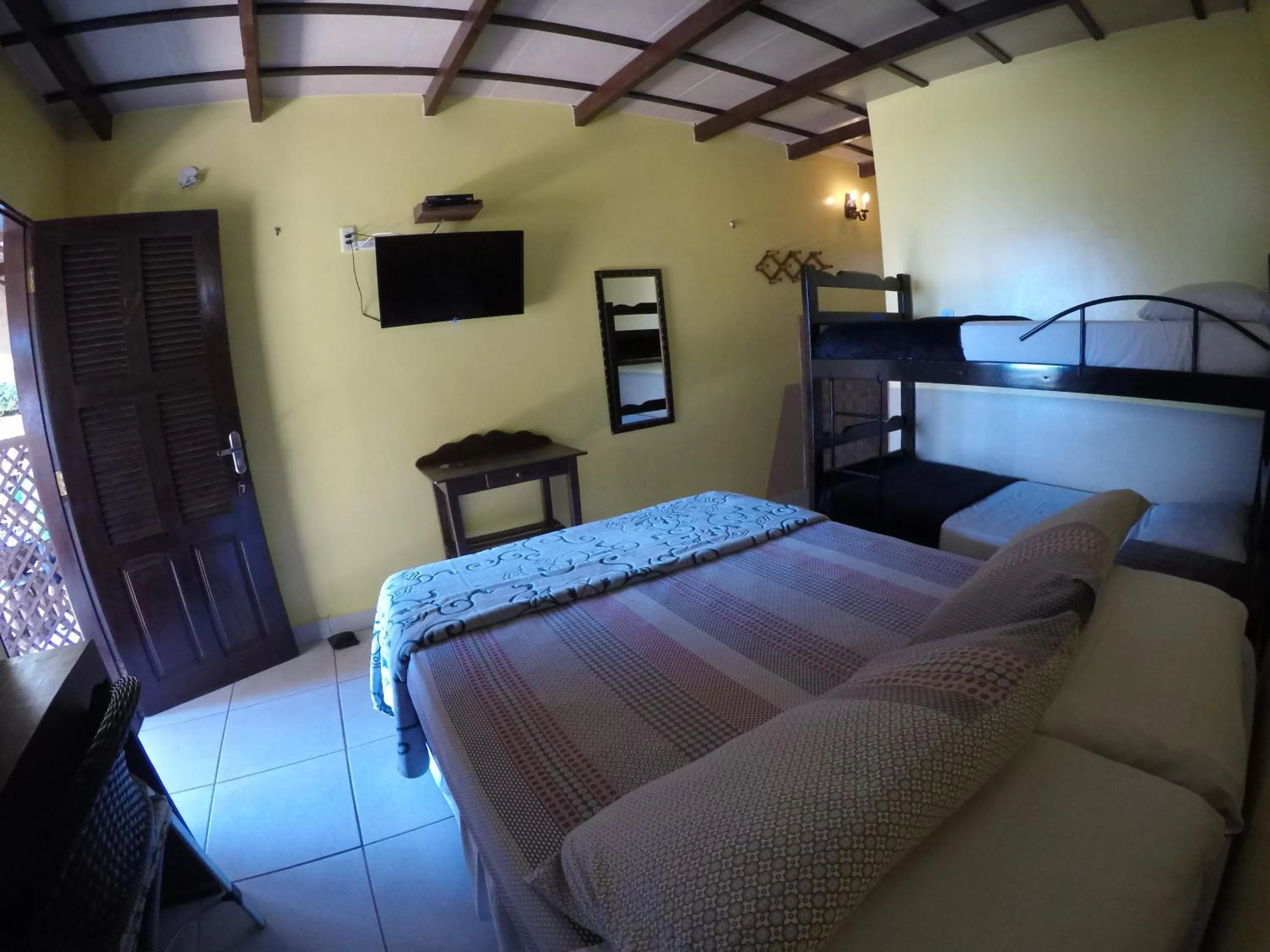 Bed in Pousada Mundial