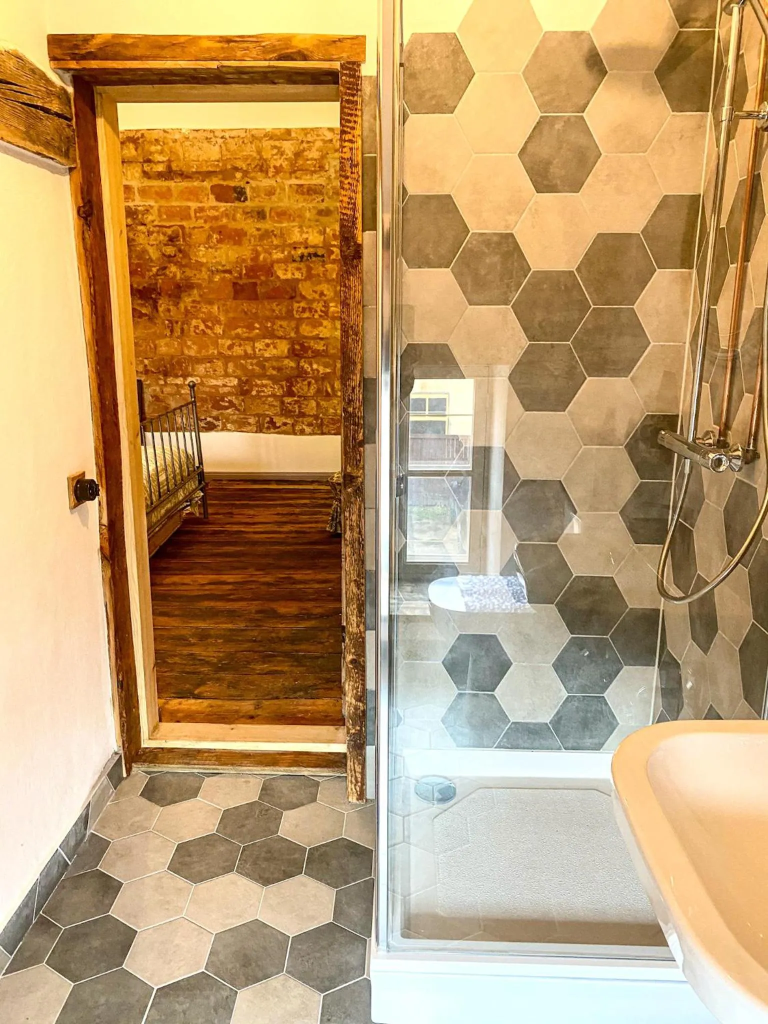 Bathroom in Baznīcas ielas apartamenti