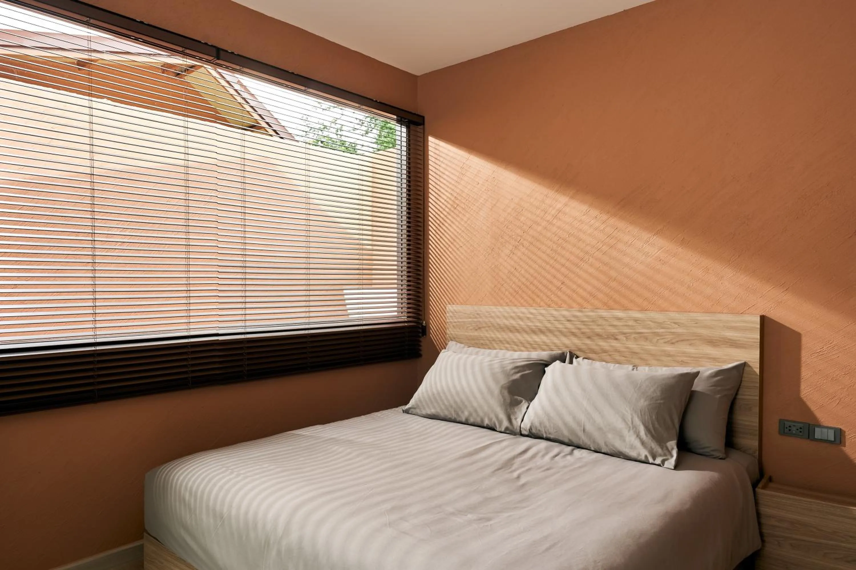 Bed in Baan Rai Santisuk