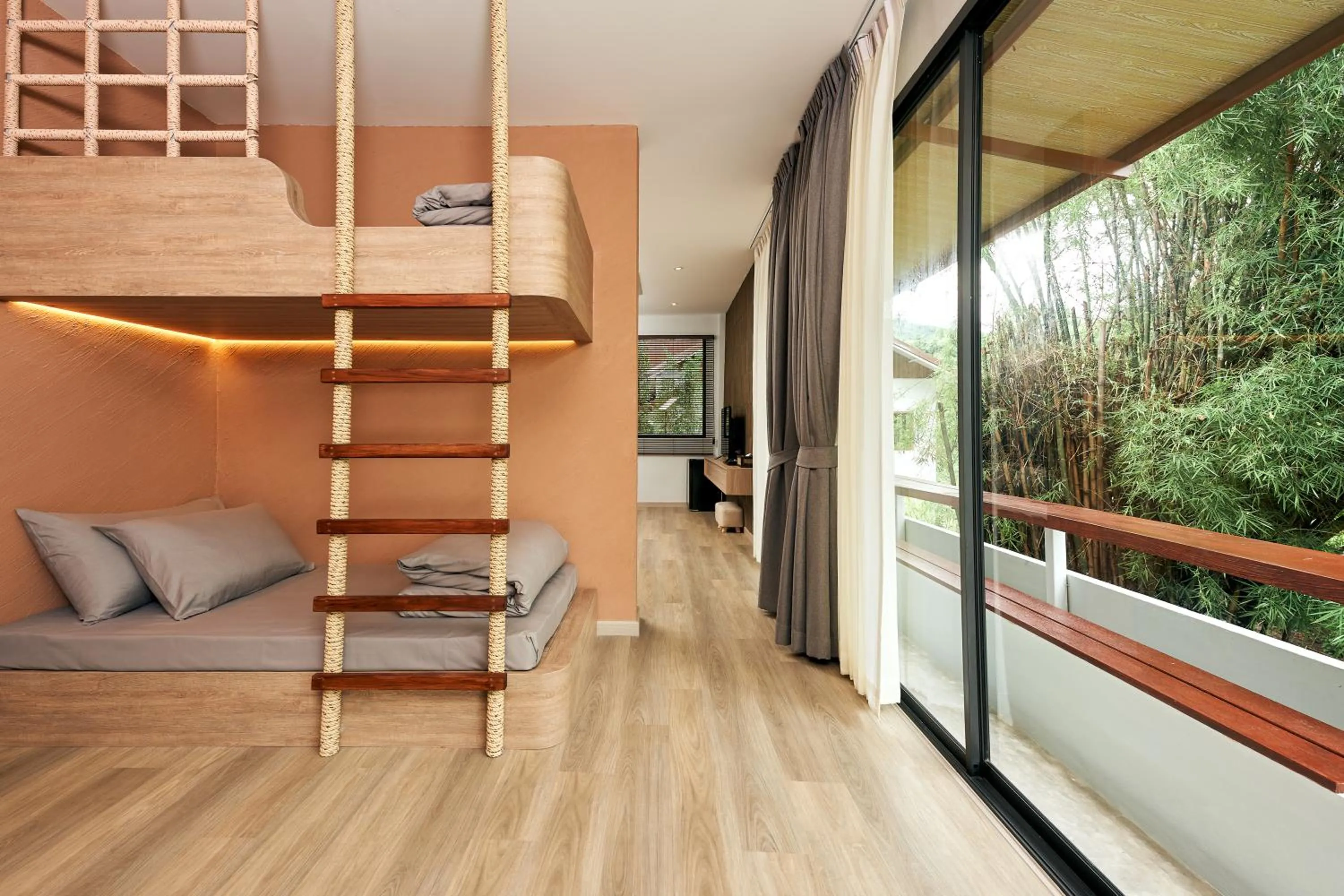 Bedroom in Baan Rai Santisuk