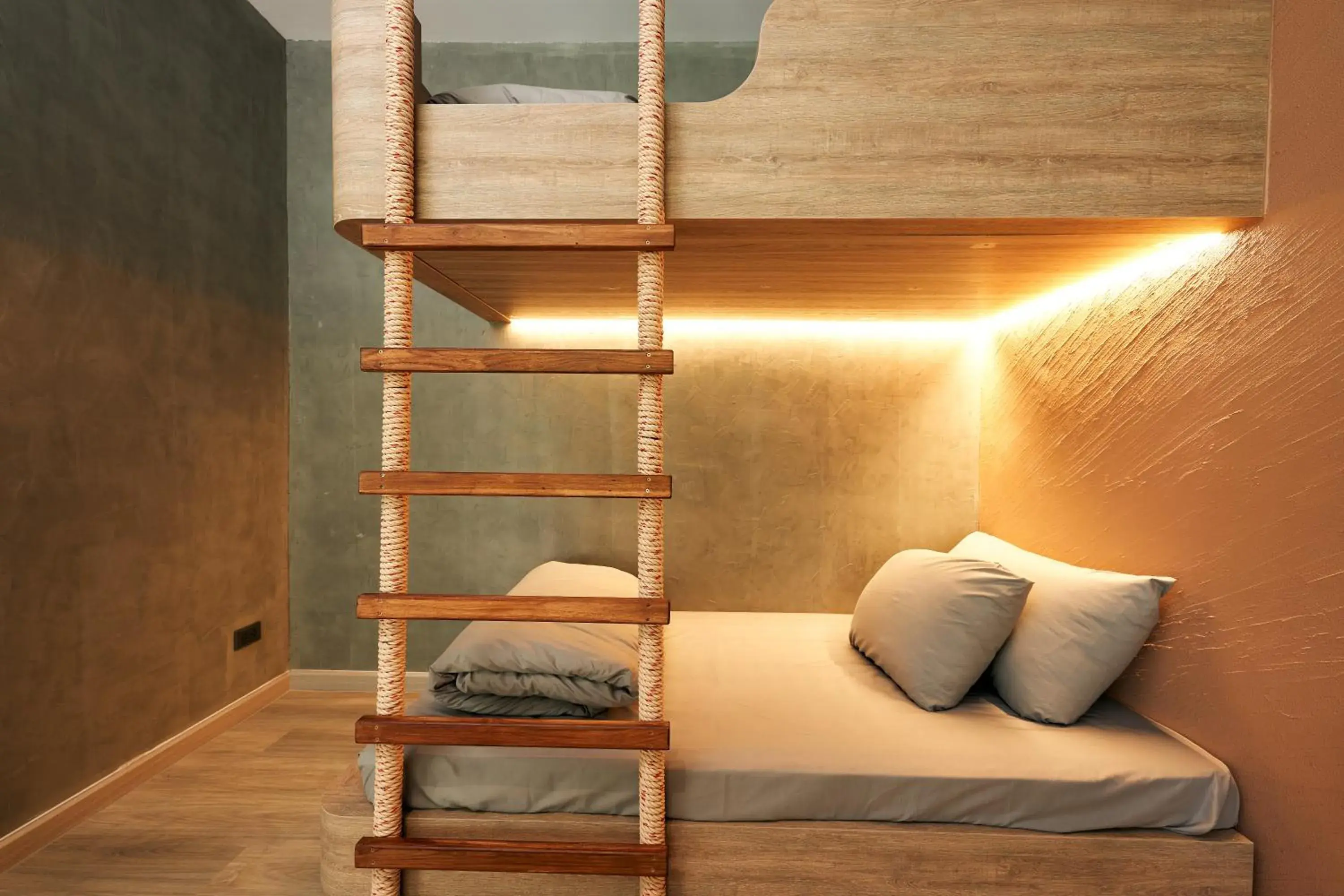 Bed in Baan Rai Santisuk Bed in Baan Rai Santisuk