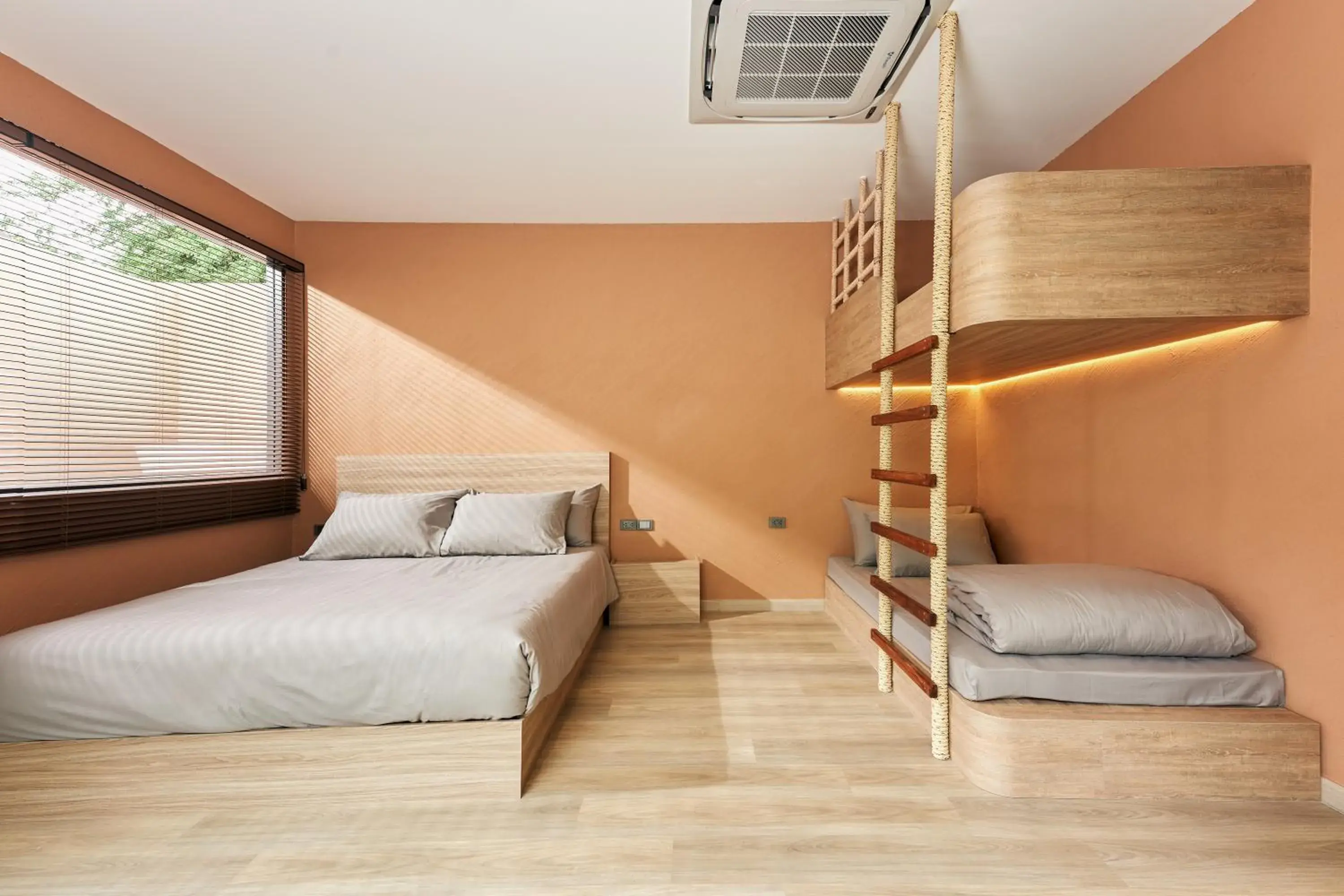 Bedroom, Bed in Baan Rai Santisuk Bedroom, Bed in Baan Rai Santisuk