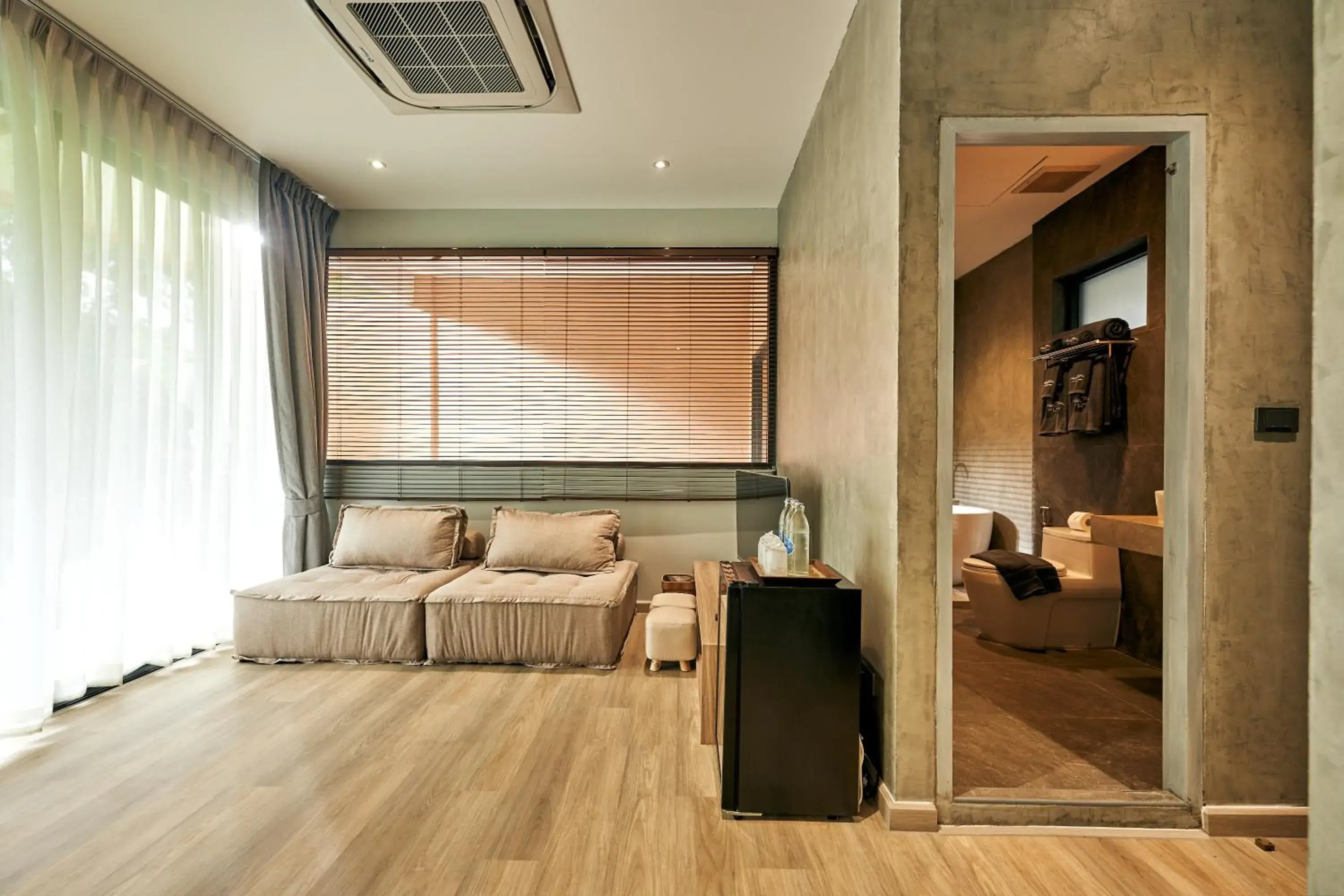 Living room in Baan Rai Santisuk Living room in Baan Rai Santisuk